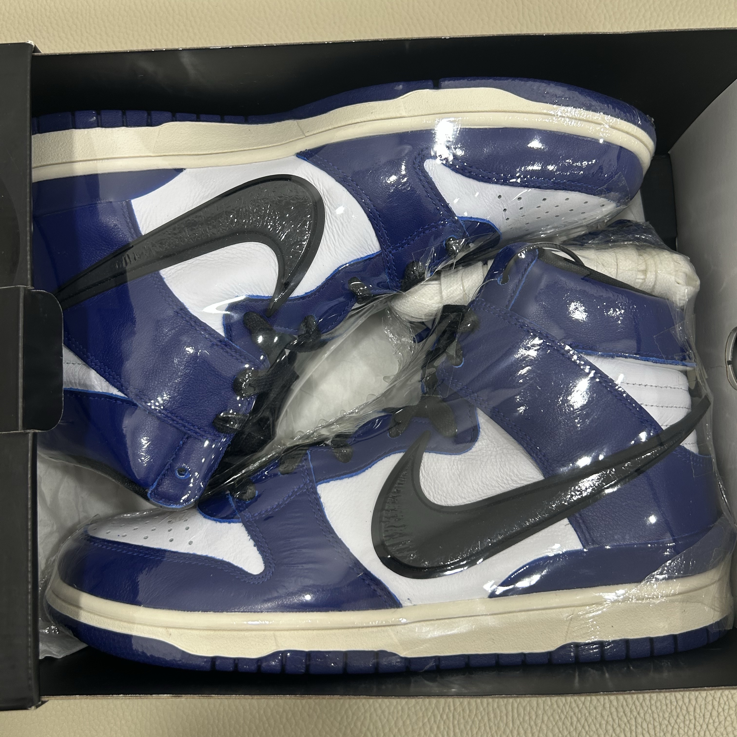 Nike x Ambush Dunk High Deep Royal Blue 착용 스타일