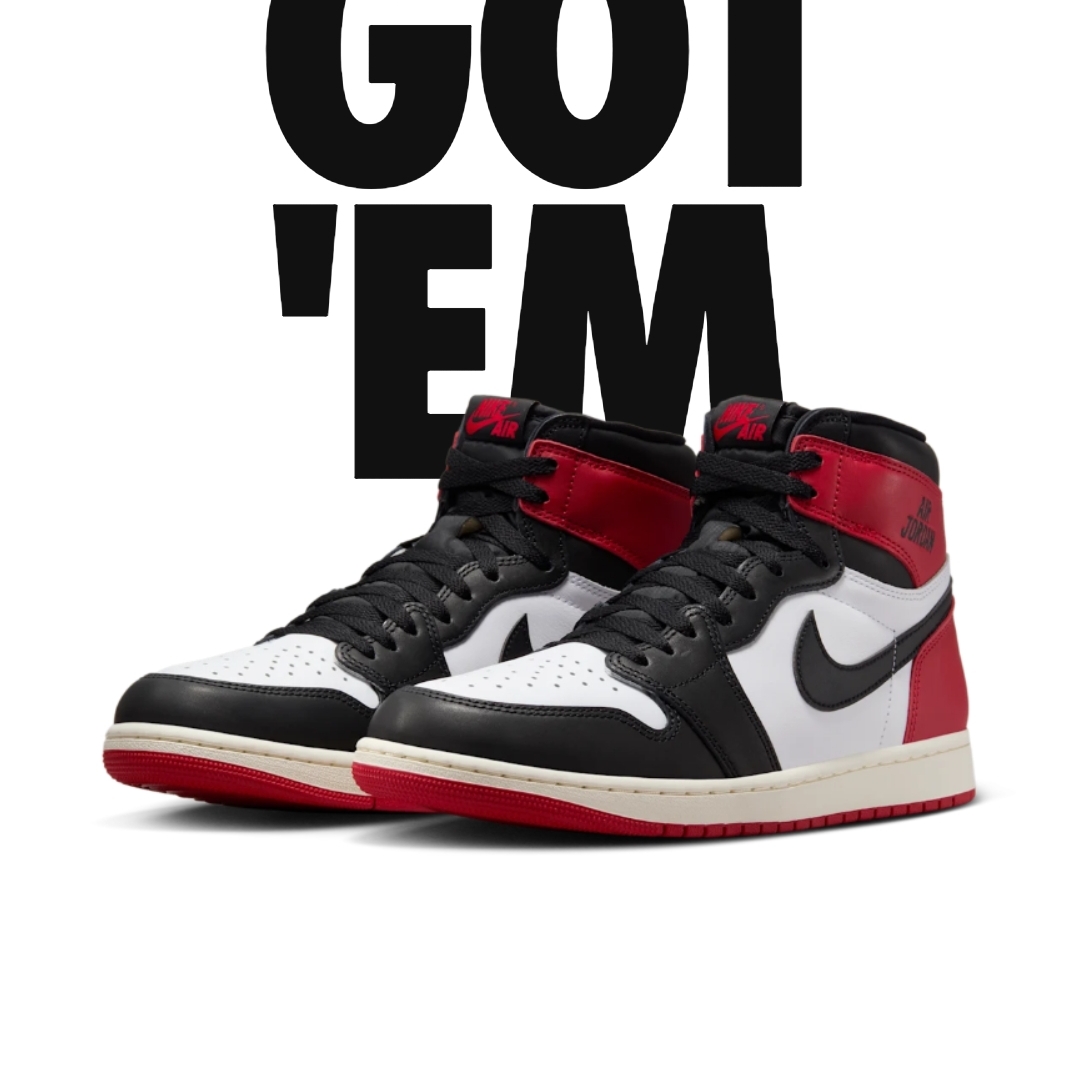 Jordan 1 Retro High OG Black Toe 착용 스타일
