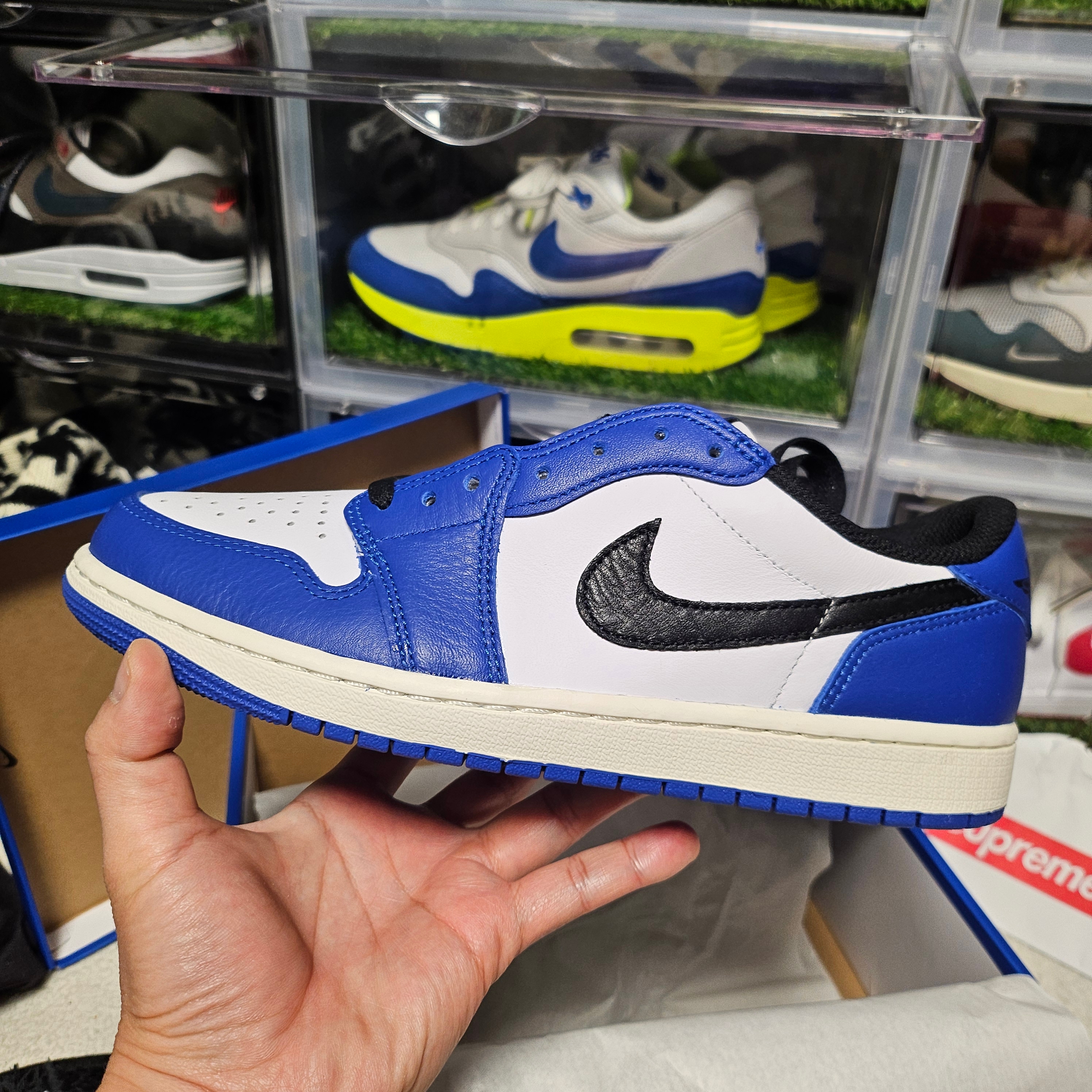 Jordan 1 Retro Low OG Game Royal 착용 스타일 - 2