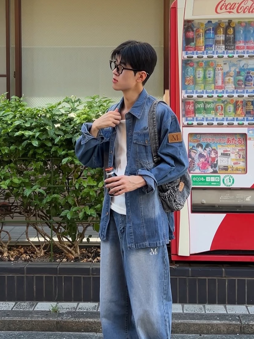 Asics x Kiko Kostadinov Gel-Sokat 2 Carrier Grey, MUCENT Alyth Roll Up Denim Shirt Denim 착용 스타일 - 2