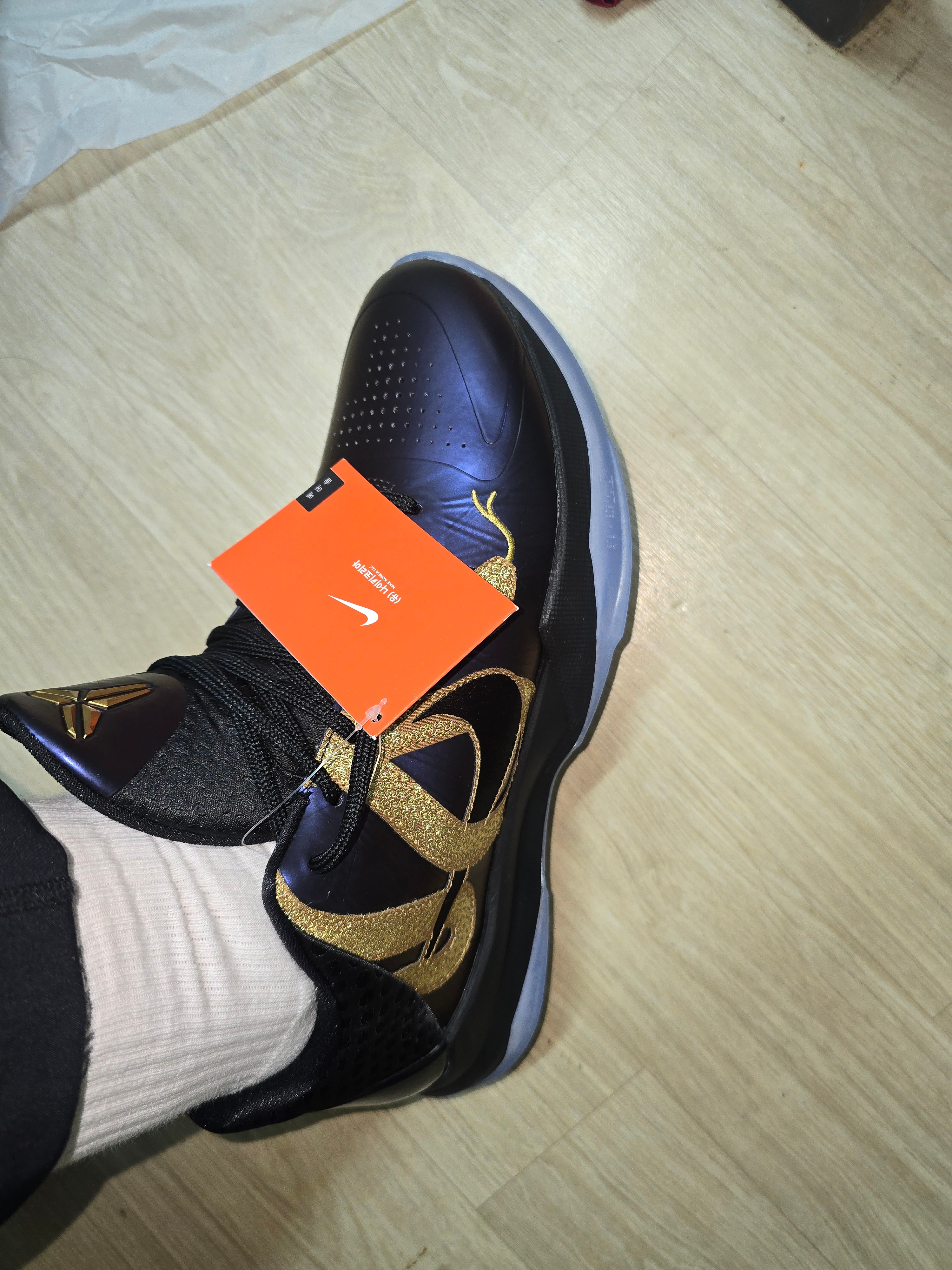Nike Kobe 5 Protro Year of the Mamba Eggplant 착용 스타일 - 2