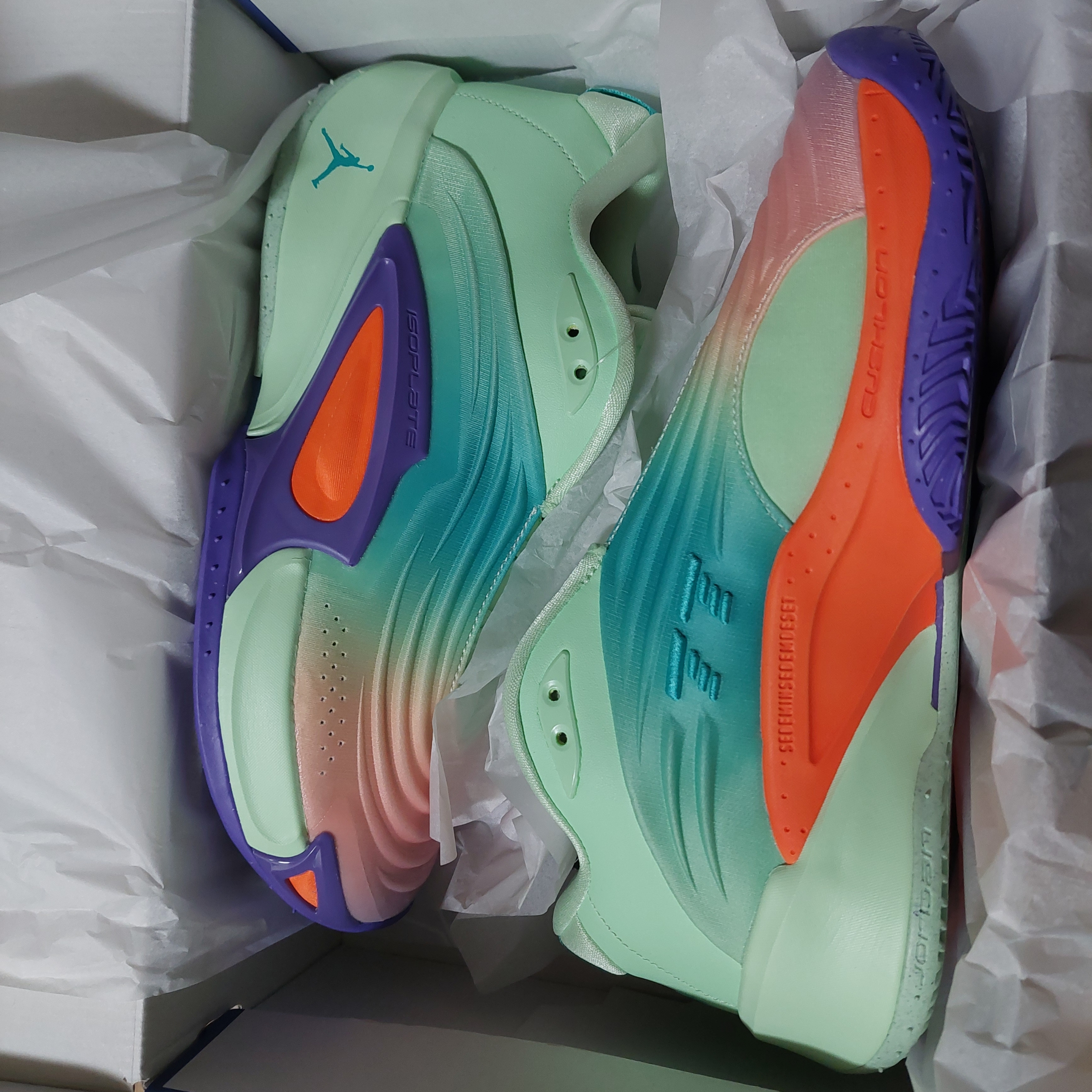 Jordan Luka 3 PF Vapor Green Hyper Jade 착용 스타일