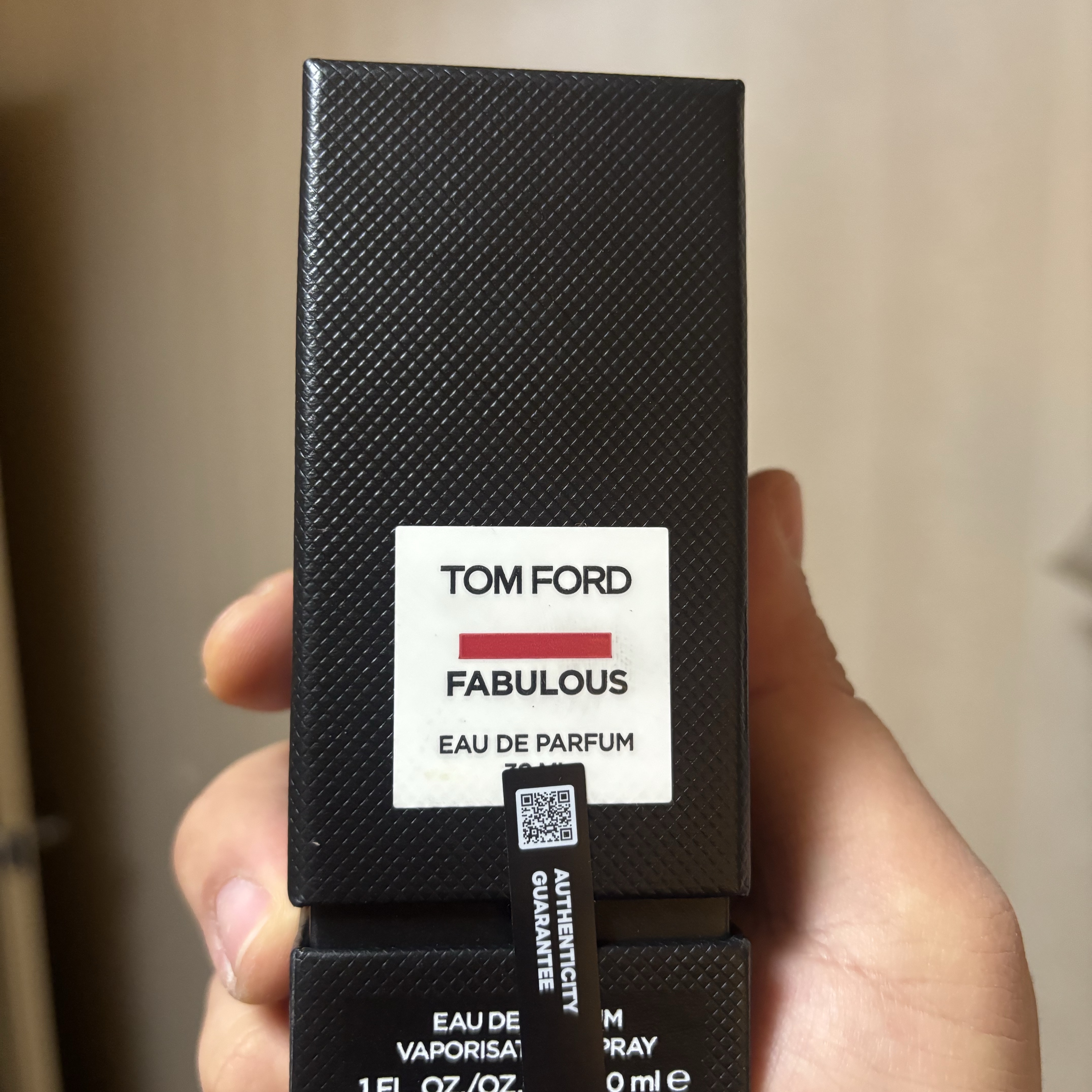Tom Ford Fabulous Eau De Parfum 30ml 착용 스타일