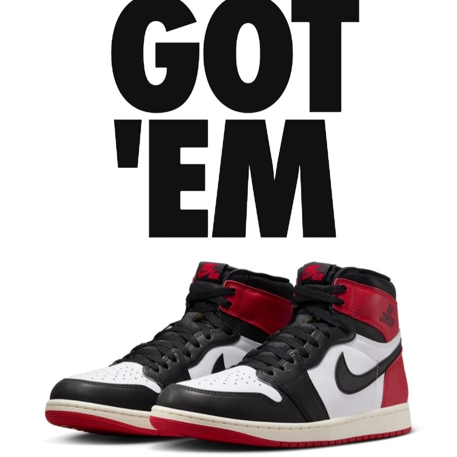 Jordan 1 Retro High OG Black Toe 착용 스타일