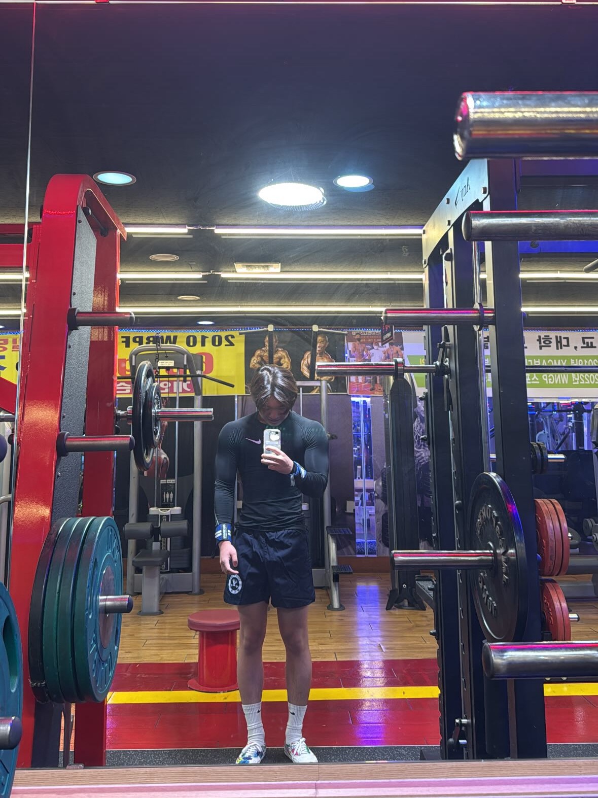 Nike Pro Dri-Fit Tight-Fit Long Sleeve Top Black - Asia 착용 스타일