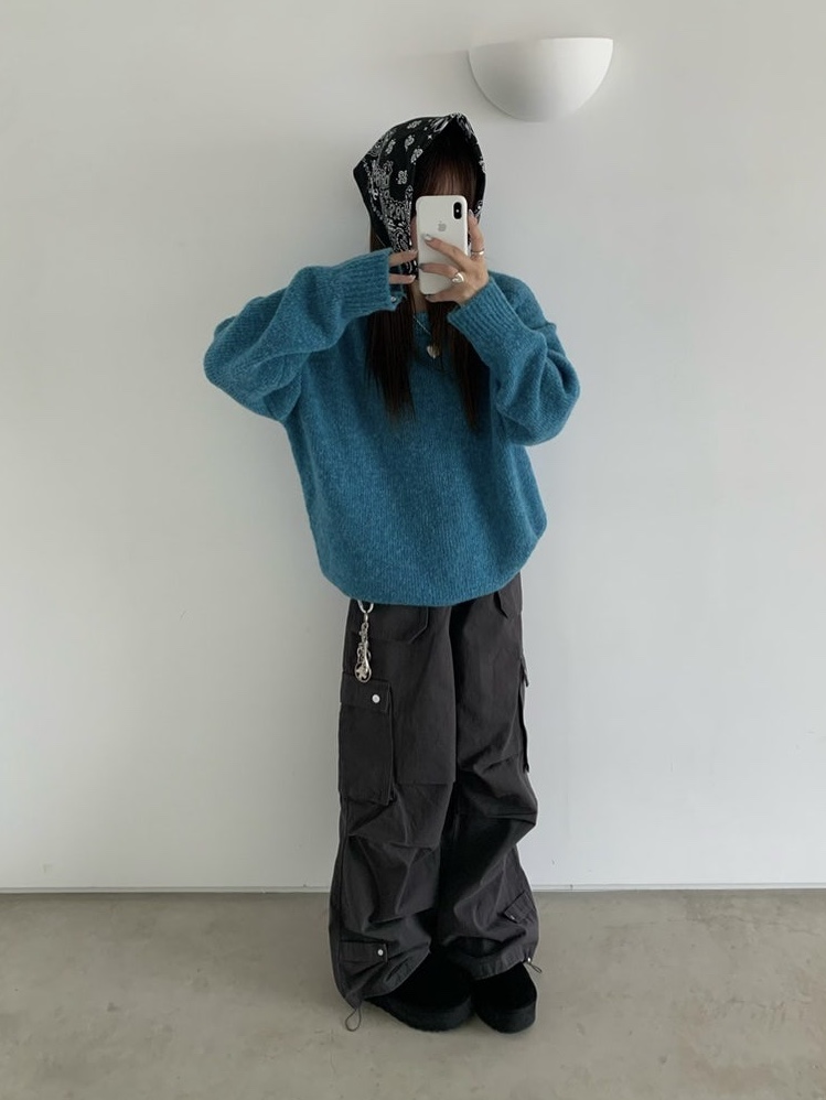 (W) 어그 클래식 미니 플랫폼 부츠 블랙, 슈프림 Hav-A-Hank 반다나 멀티컬러 (3개 세트) - 24SS 착용 스타일 - 1