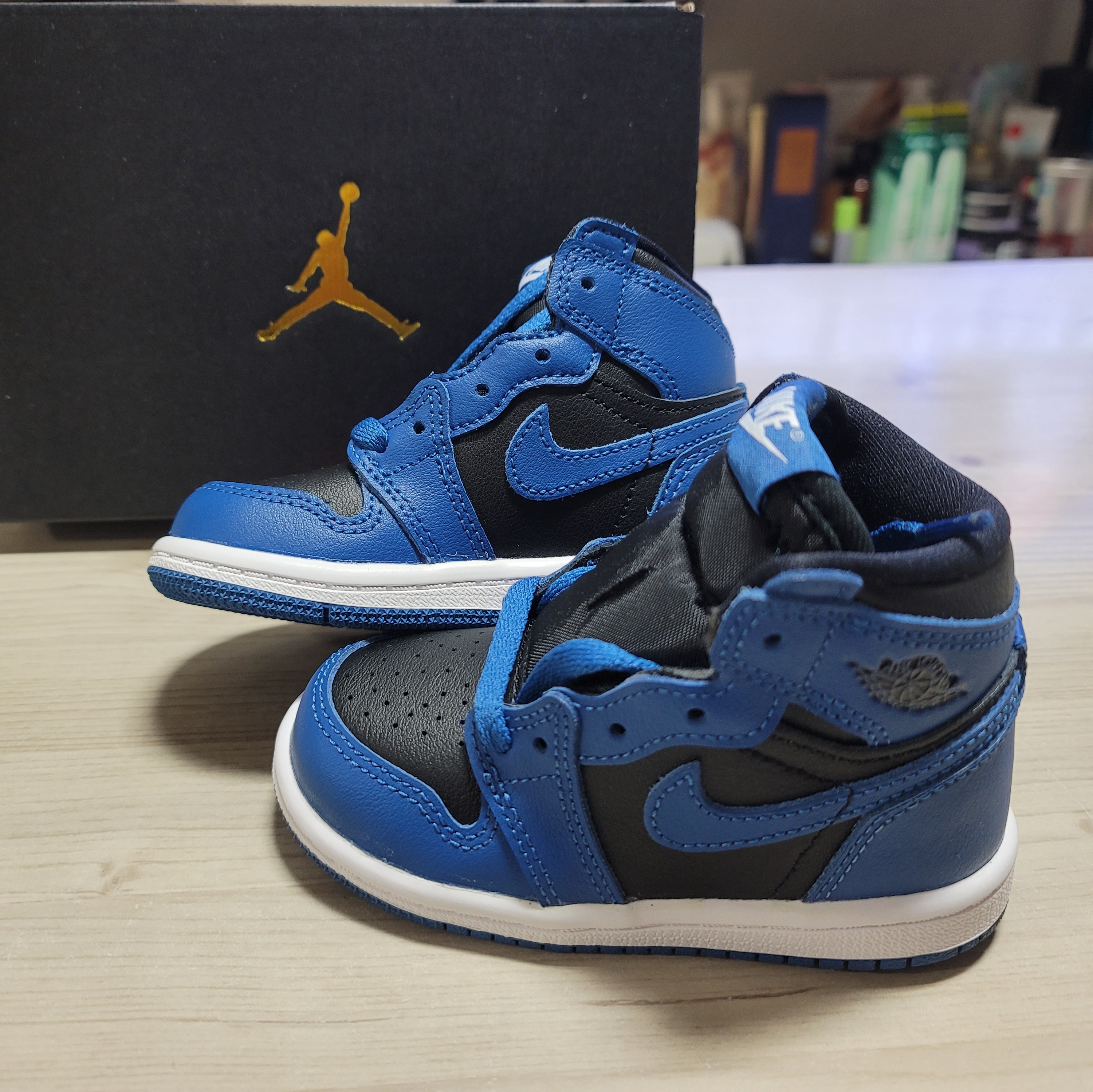 (TD) Jordan 1 Retro High OG Royal Reimagined 착용 스타일
