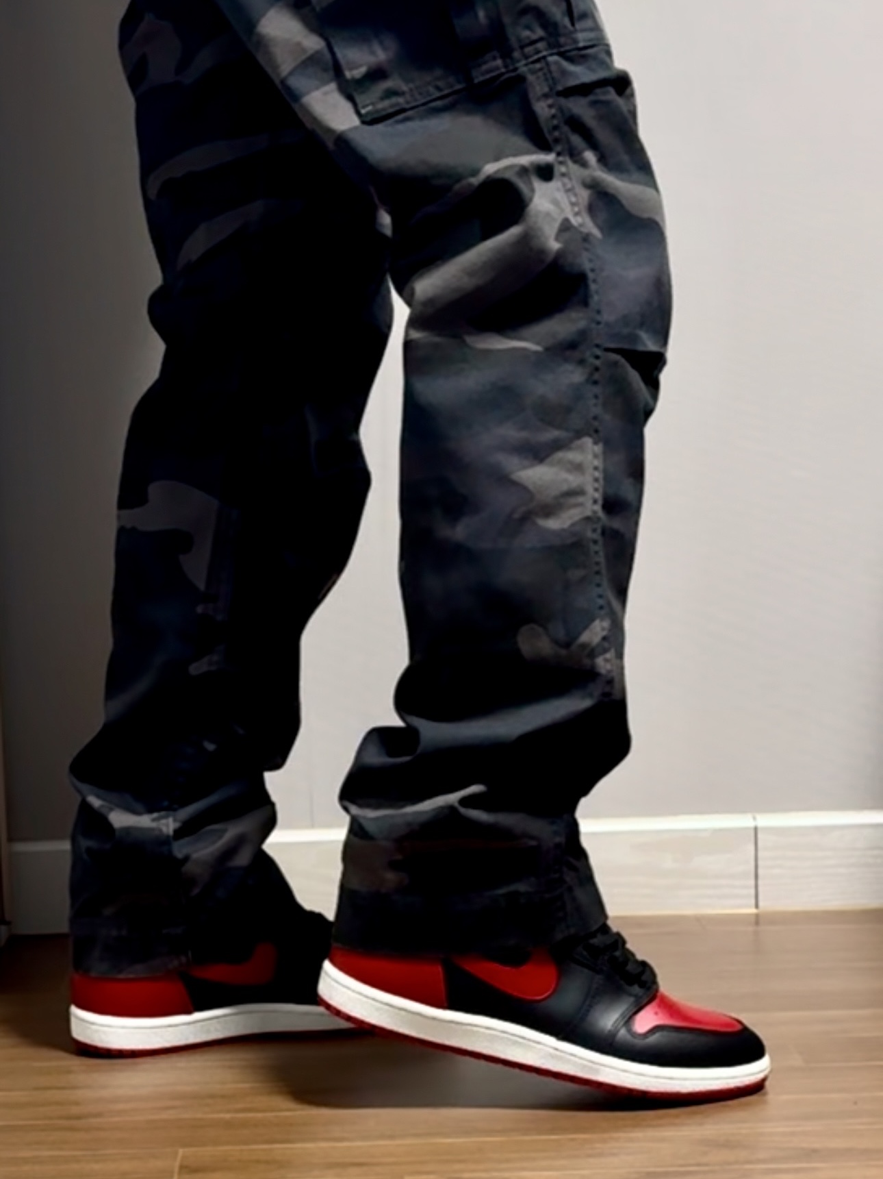 Jordan 1 High 85 Bred 착용 스타일