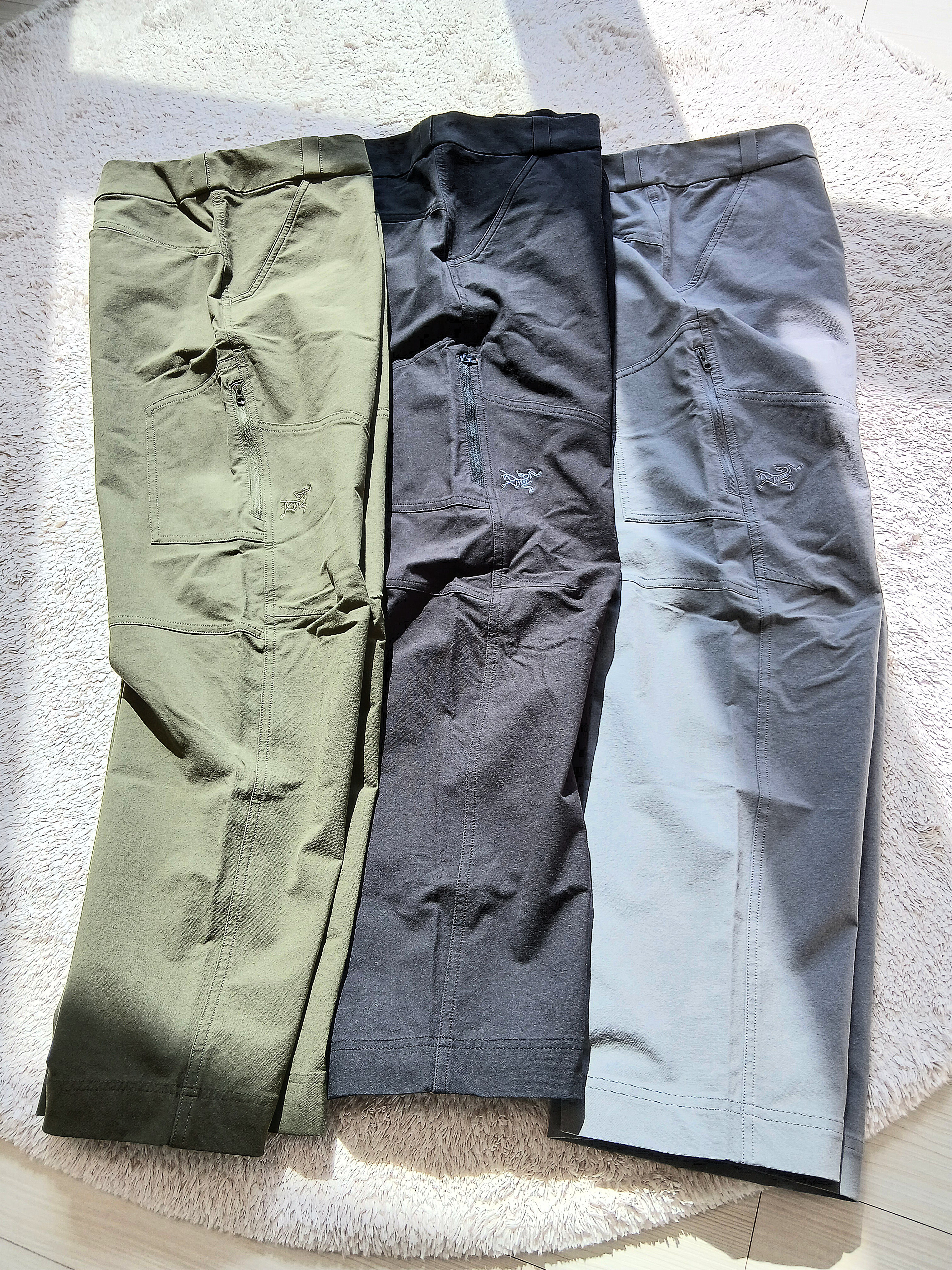 Arc'teryx Cronin Cotton Pants Black, Arc'teryx Cronin Cotton Pants Tatsu 착용 스타일 - 1