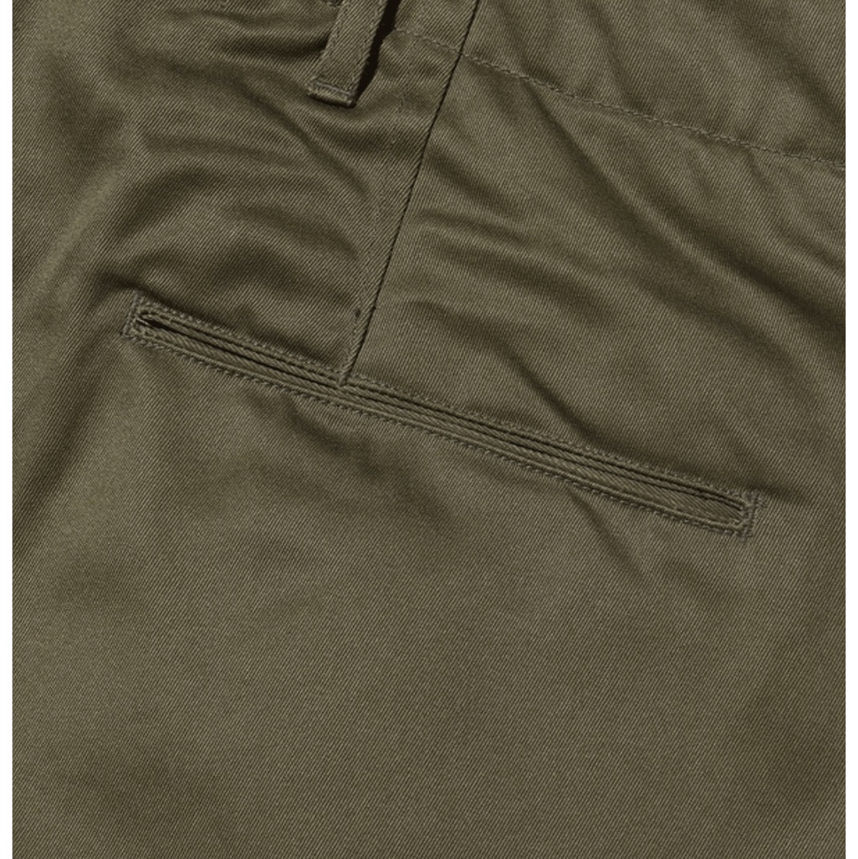 Buzz Rickson's Original Spec Chinos One Wash Olive 착용 스타일 - 7