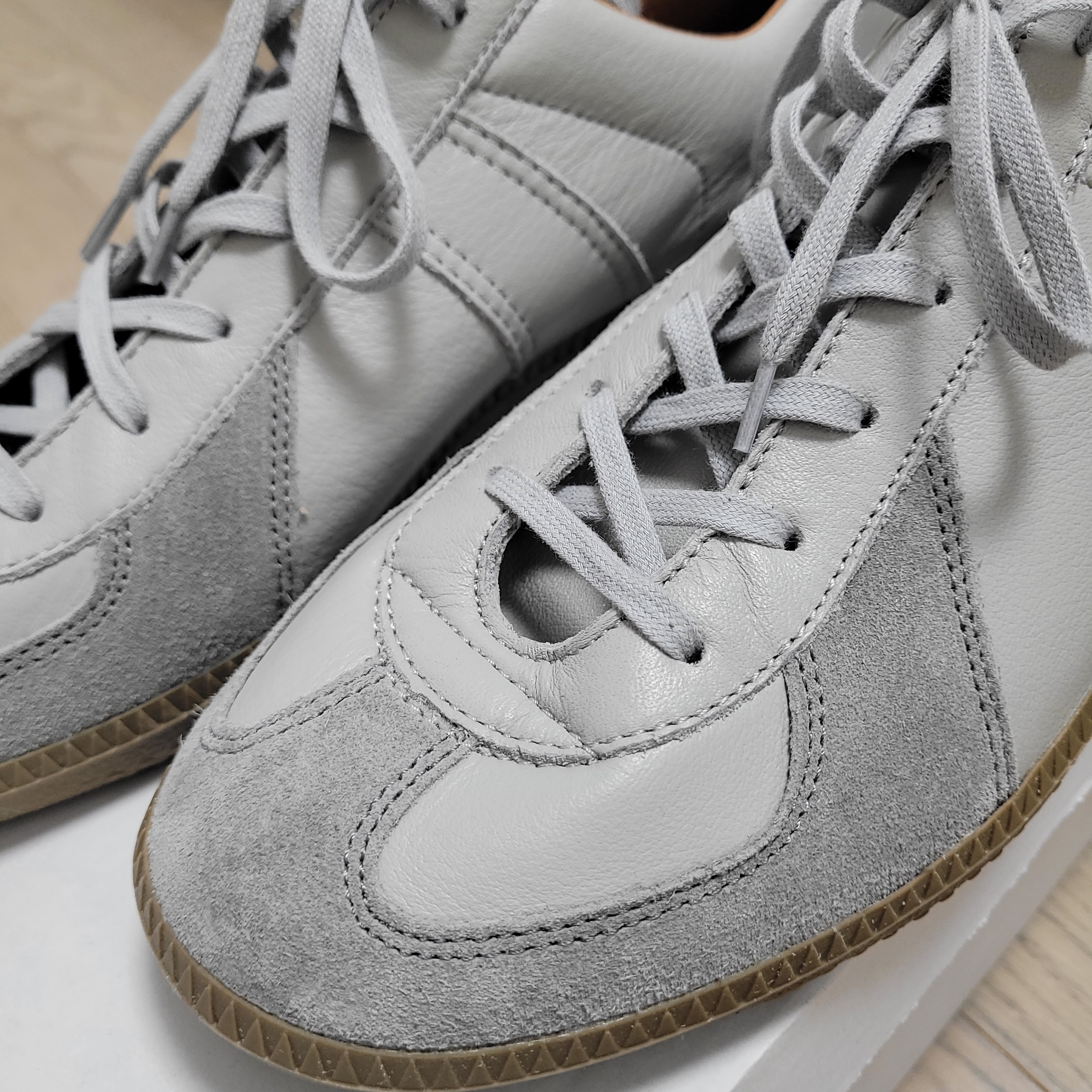 Reproduction of Found German Military Trainer 1700L Light Gray 착용 스타일 - 3