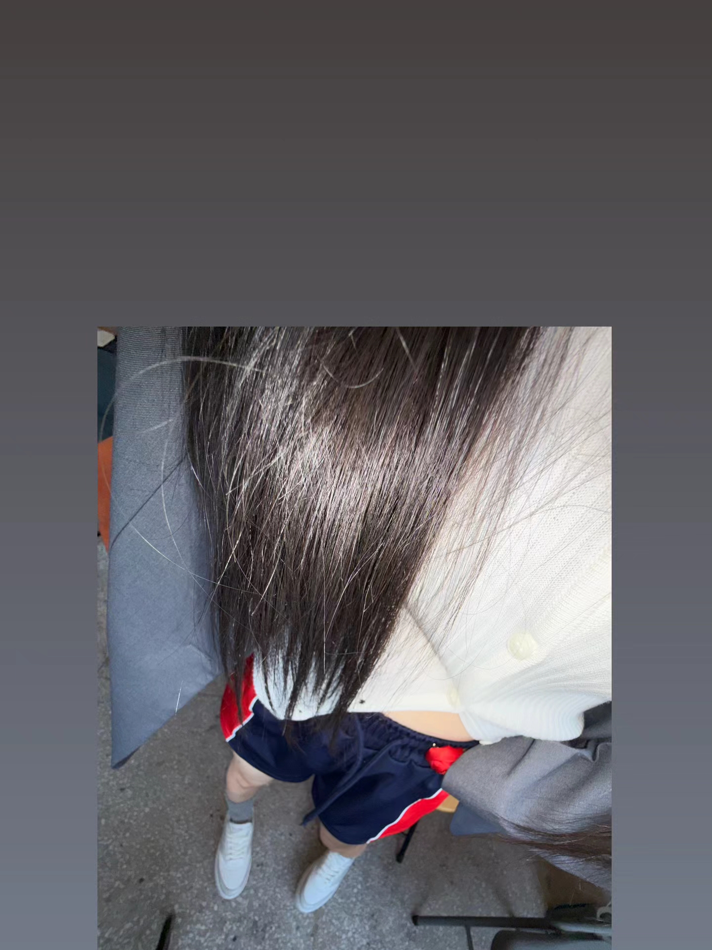 (W) 셀린느 웨지 아웃솔 블록 스니커즈 옵틱 화이트 착용 스타일 - 6