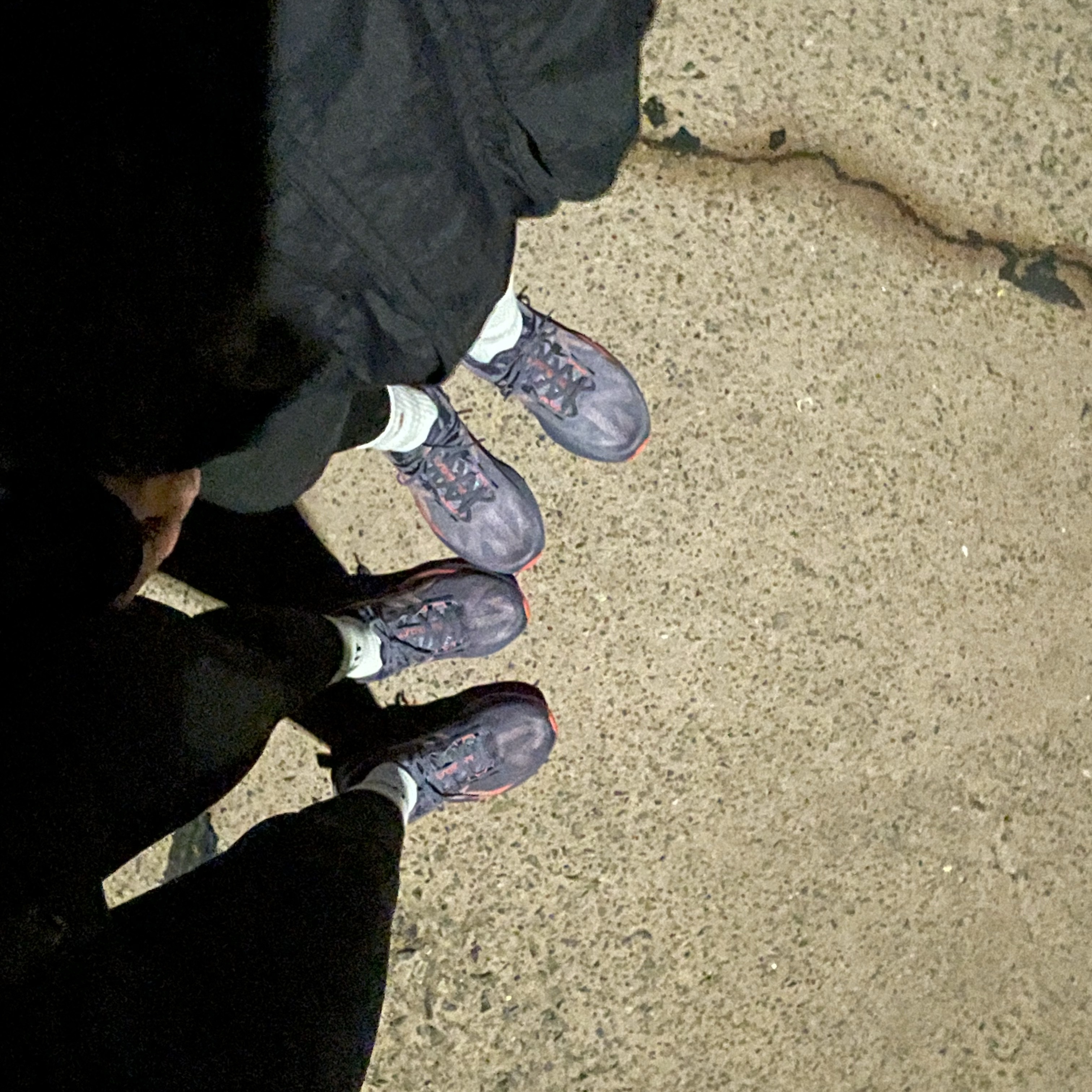 (W) Asics Novablast 5 Greyish Purple Coral Reef 착용 스타일