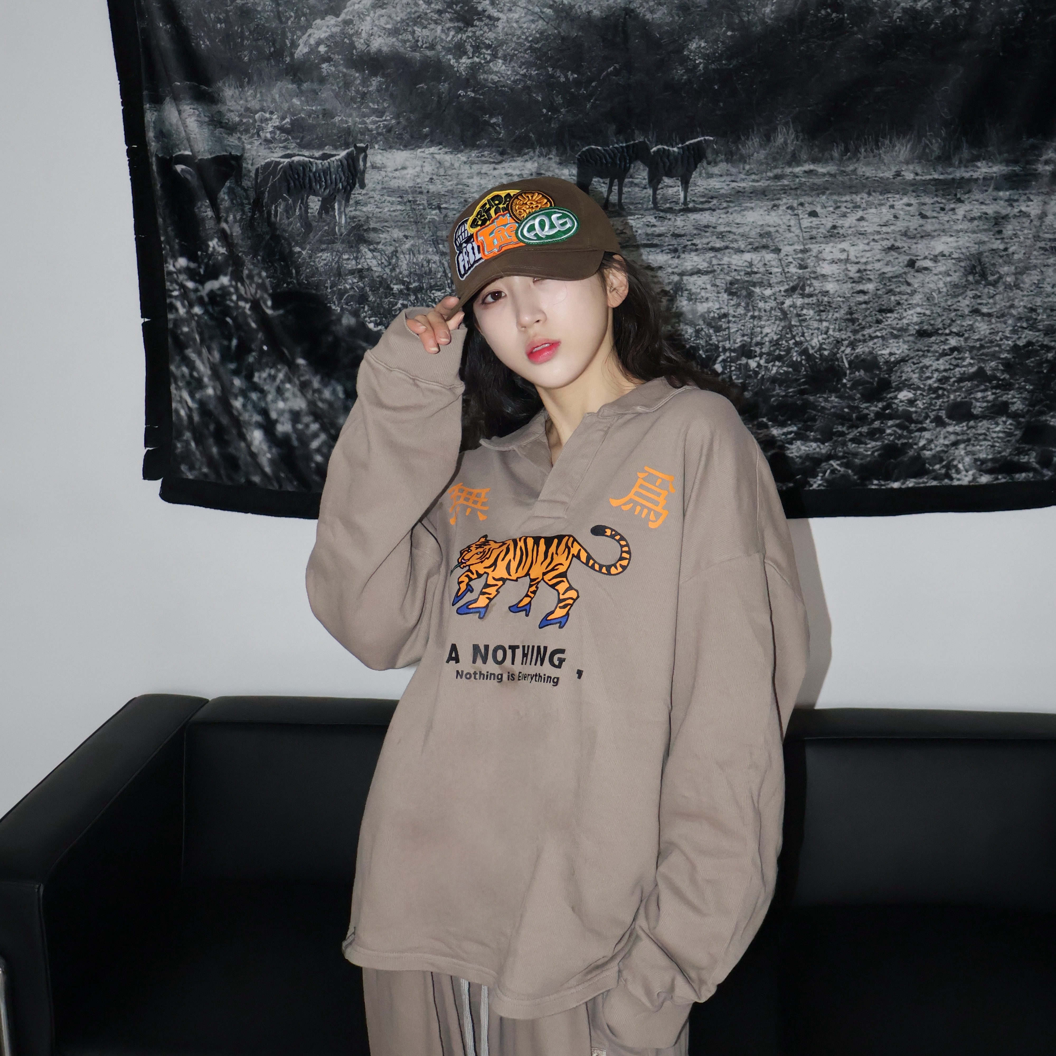 Nike x Ambush Air Adjust Force SP Black and Psychic Purple 착용 스타일 - 4