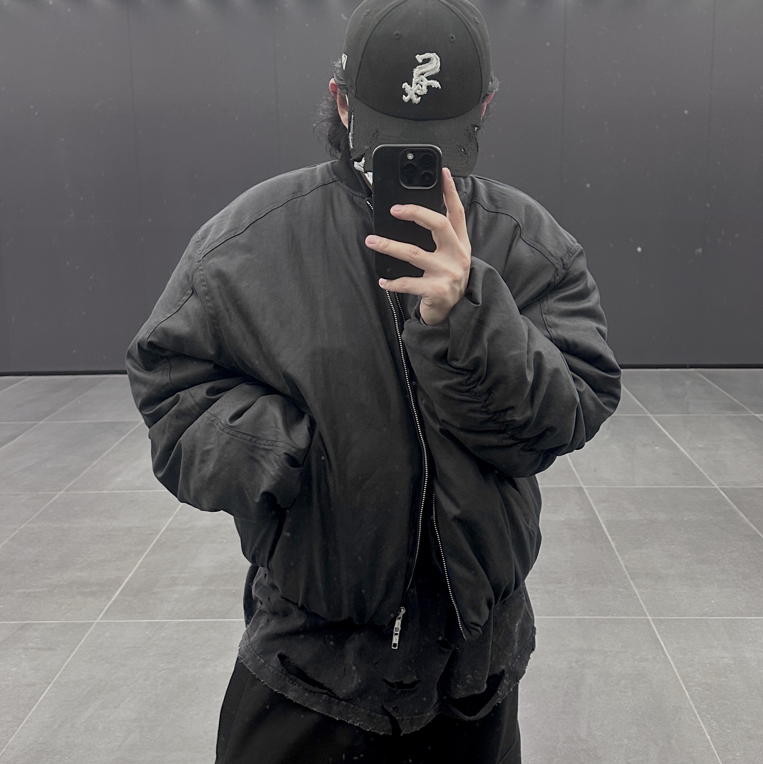 New Era Chicago White Sox The League 9forty Cap Black 착용 스타일