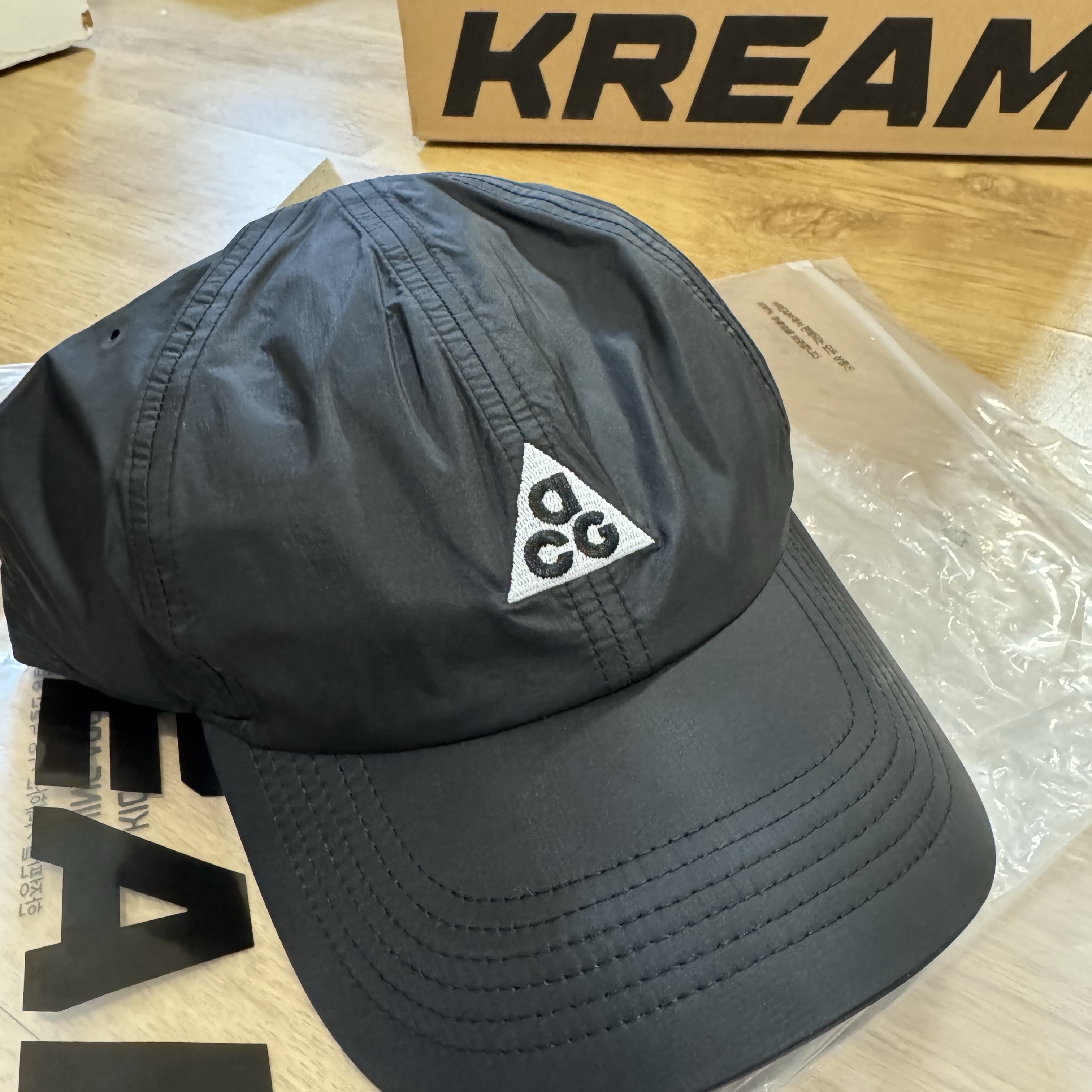 Nike ACG Trail Cap Black 착용 스타일 - 2