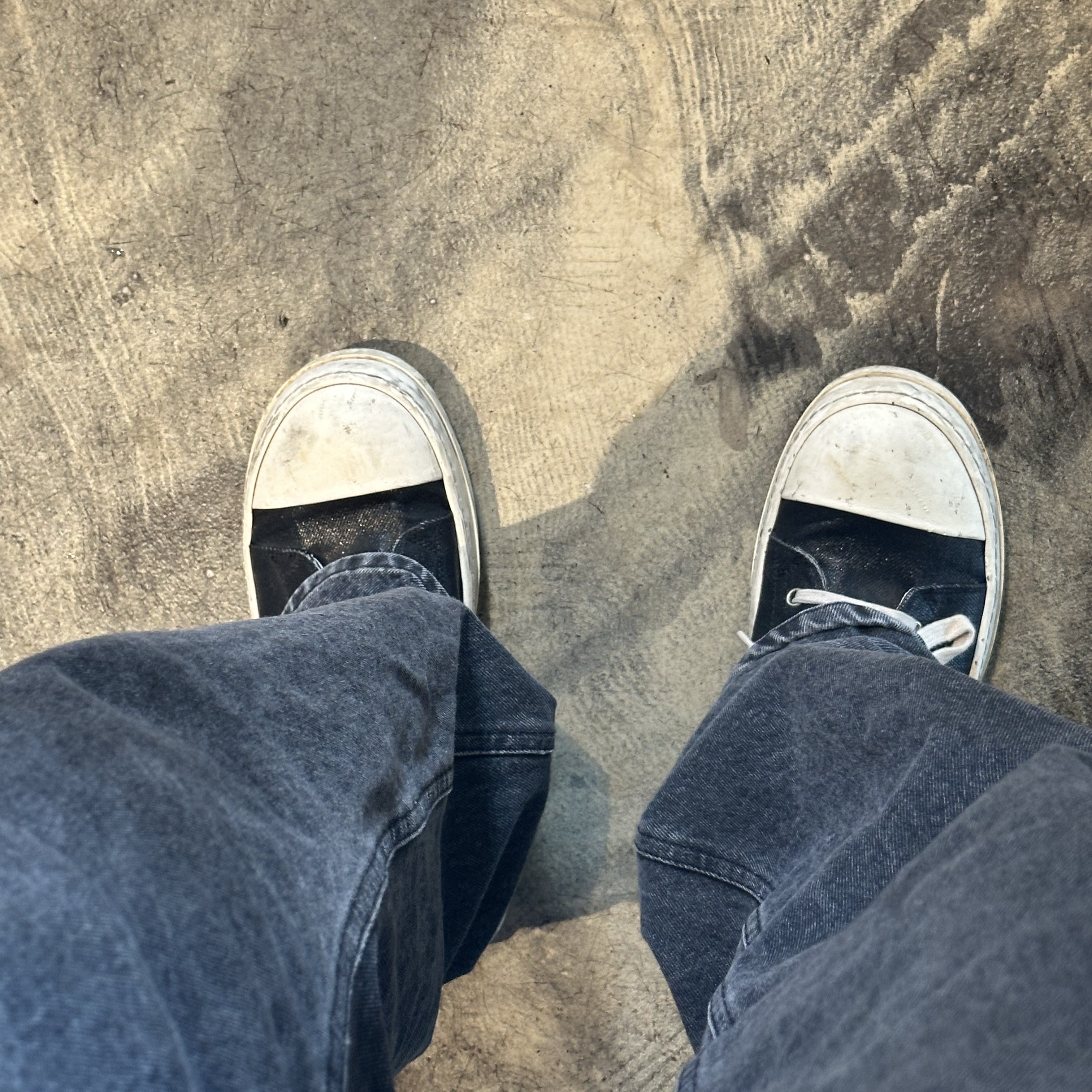 Rick Owens Hollywood Low Sneakers in Full Grain Calf Leather Black Milk 착용 스타일