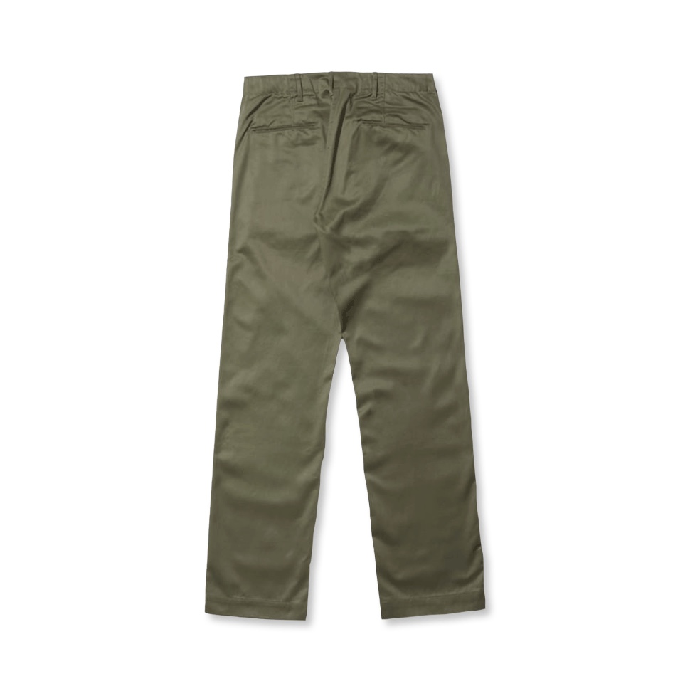 Buzz Rickson's Original Spec Chinos One Wash Olive 착용 스타일 - 2
