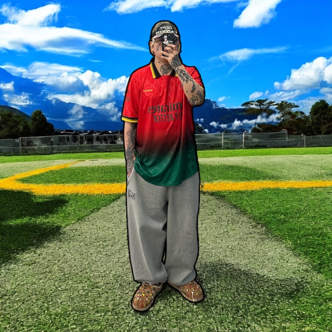 푸마 x 오프화이트 AC 밀란 2024/25 4th 골키퍼 레플리카 저지 포 올 타임 레드 블랙 (논 마킹 버전), 나이키 x 스투시 NRG 플리스 팬츠 다크 그레이 헤더 (DO9340-063) 착용 스타일 - 1