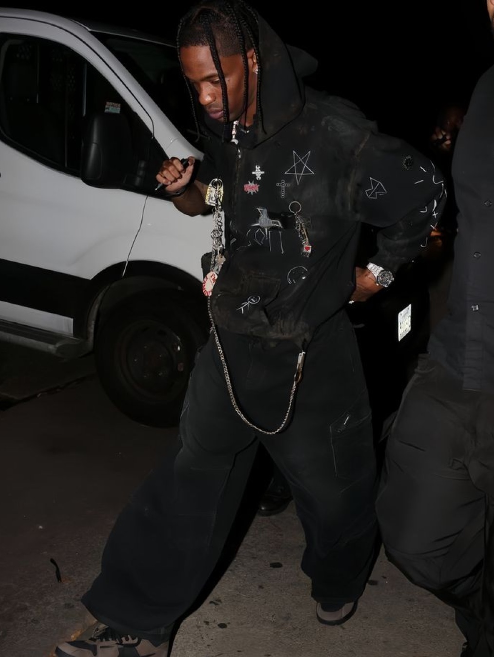 Nike x Travis Scott Mac Attack SP Light Smoke Grey, Jordan 1 x Travis Scott Retro Low OG SP Sail and Ridgerock 착용 스타일 - 10