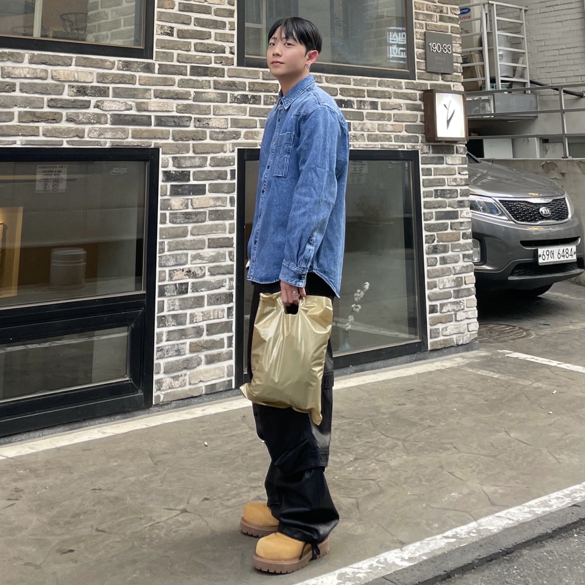 LOSTGARDEN Route Tan 착용 스타일 - 1