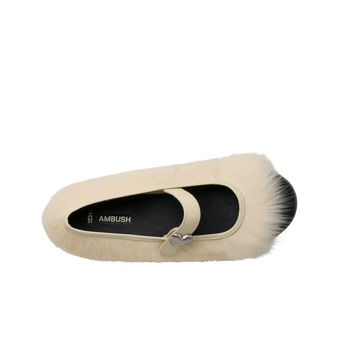 (W) 어그 x 앰부쉬 메리 제인 화이트 블랙((W) UGG x Ambush Mary Jane White Black) - 2