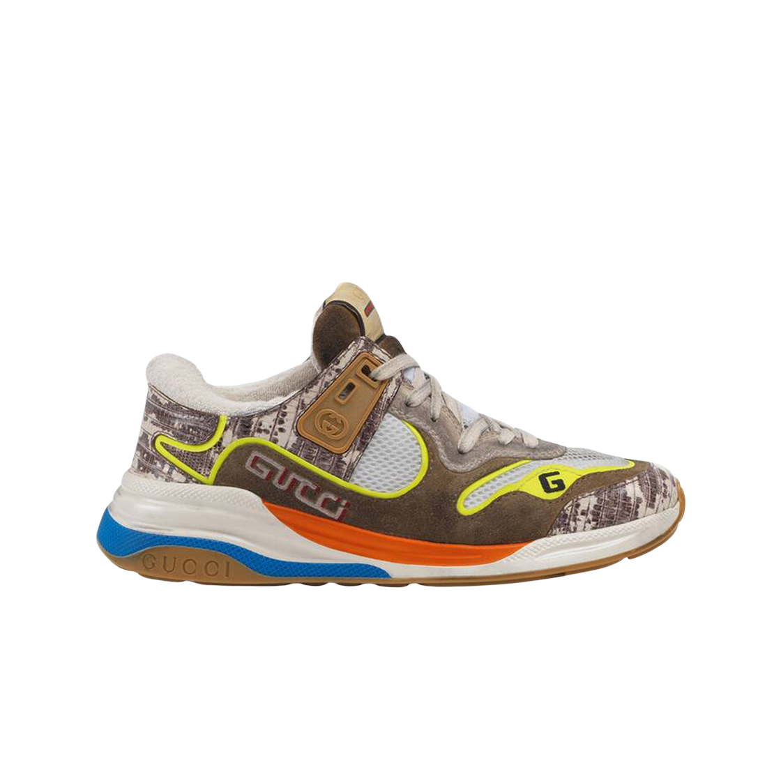 592348-1LH10-9575 (W) Gucci Ultrapace Brown Yellow - 대표 이미지 #1