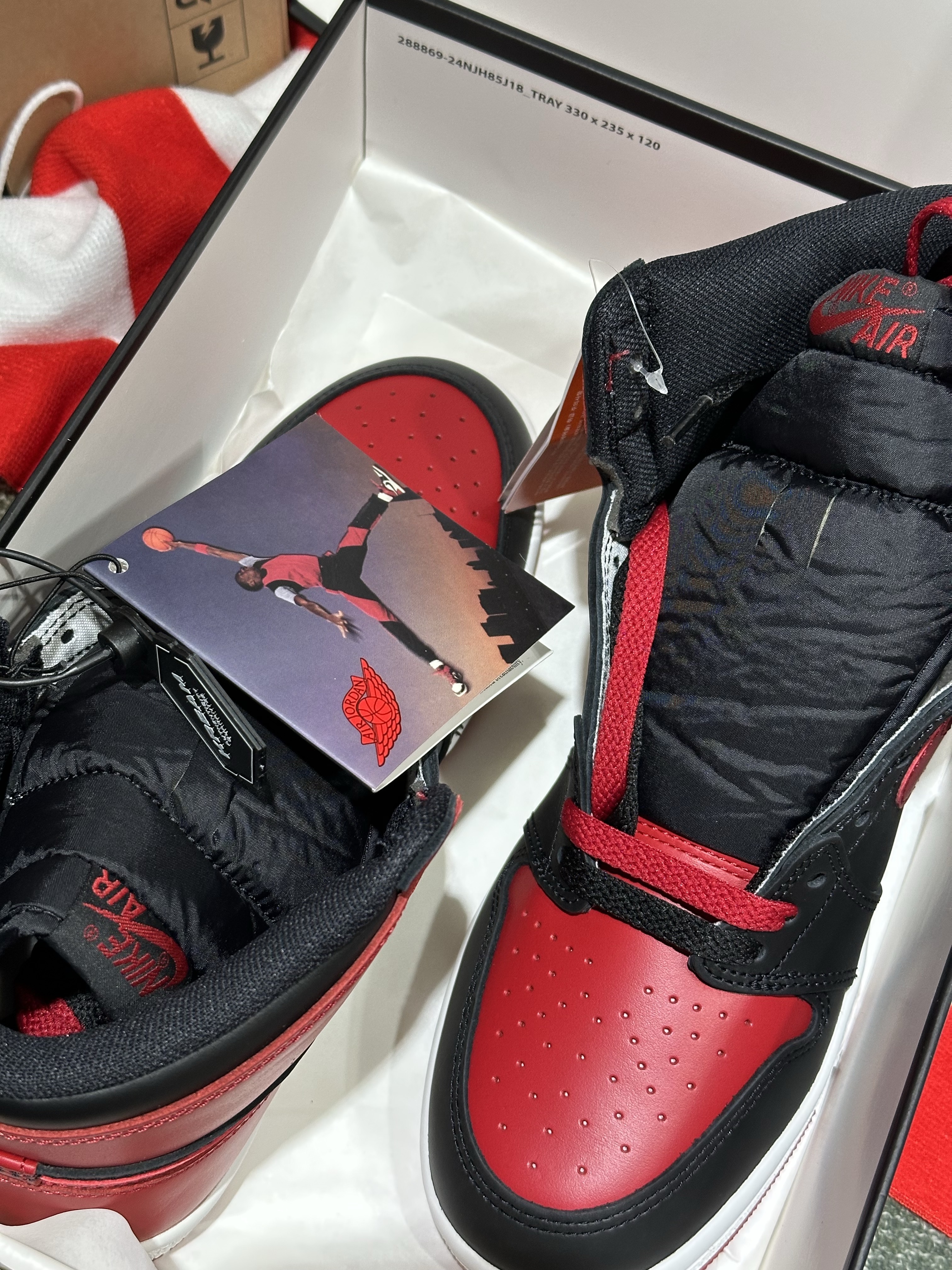 Jordan 1 High 85 Bred 착용 스타일