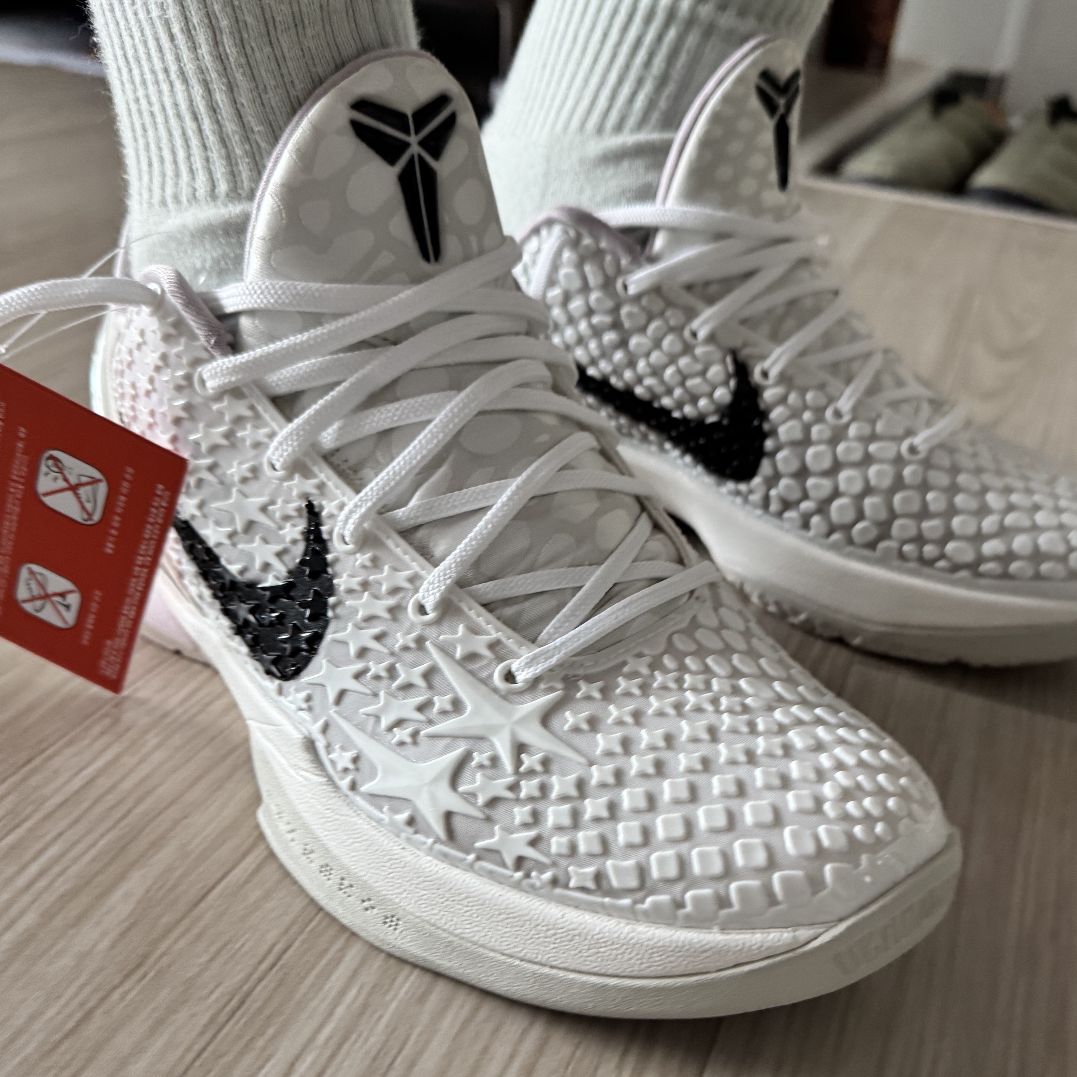 Nike Kobe 6 Protro Sail 착용 스타일