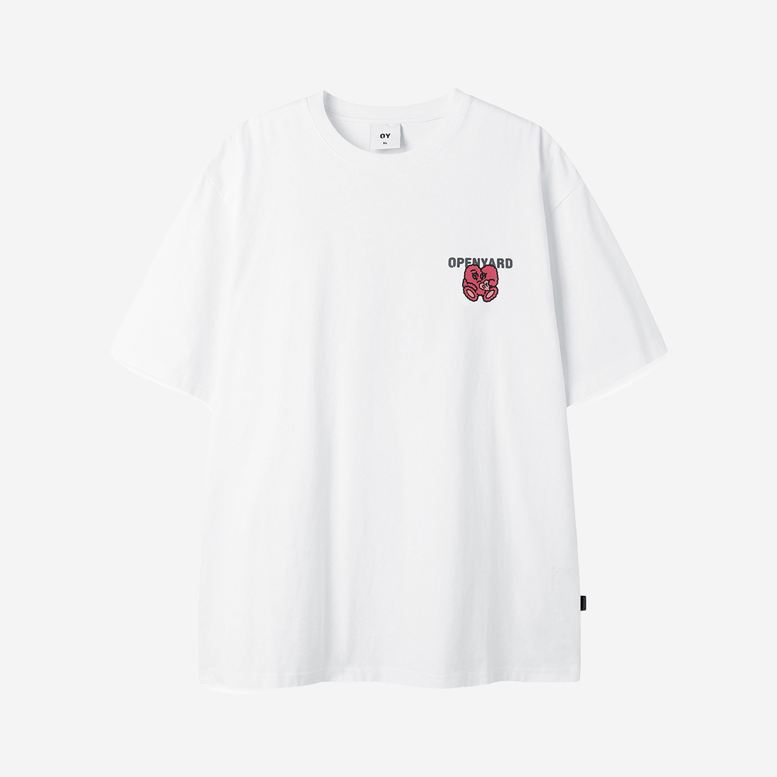 ★OY★BOUCLE HEART TEE - WHITE★正規品/韓国直送料込/人気 오와이 부클 하트 티 화이트 | OY | KREAM