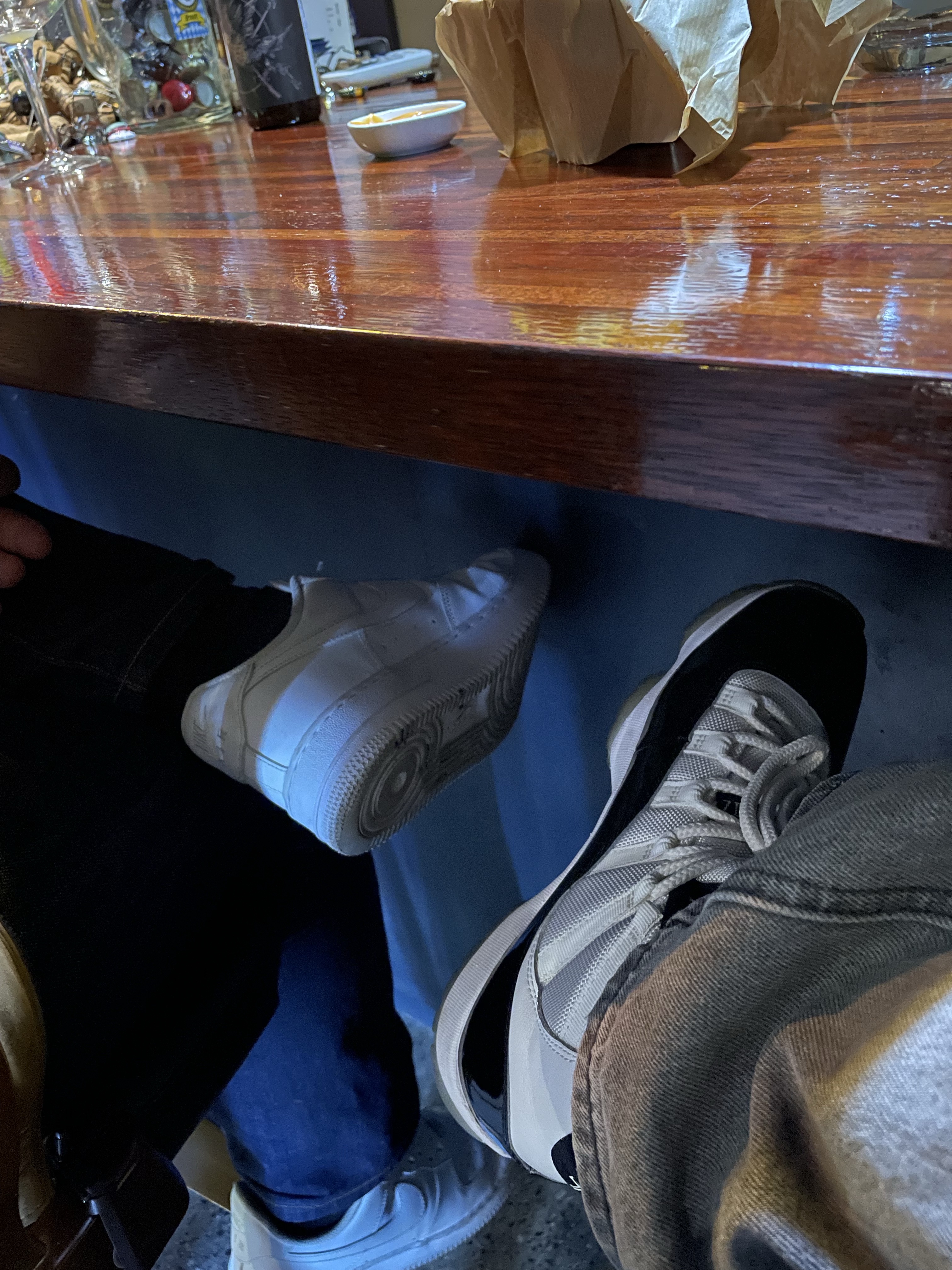 Nike Air Force 1 '07 Low White, Jordan 11 Retro Concord 2018 착용 스타일 - 1