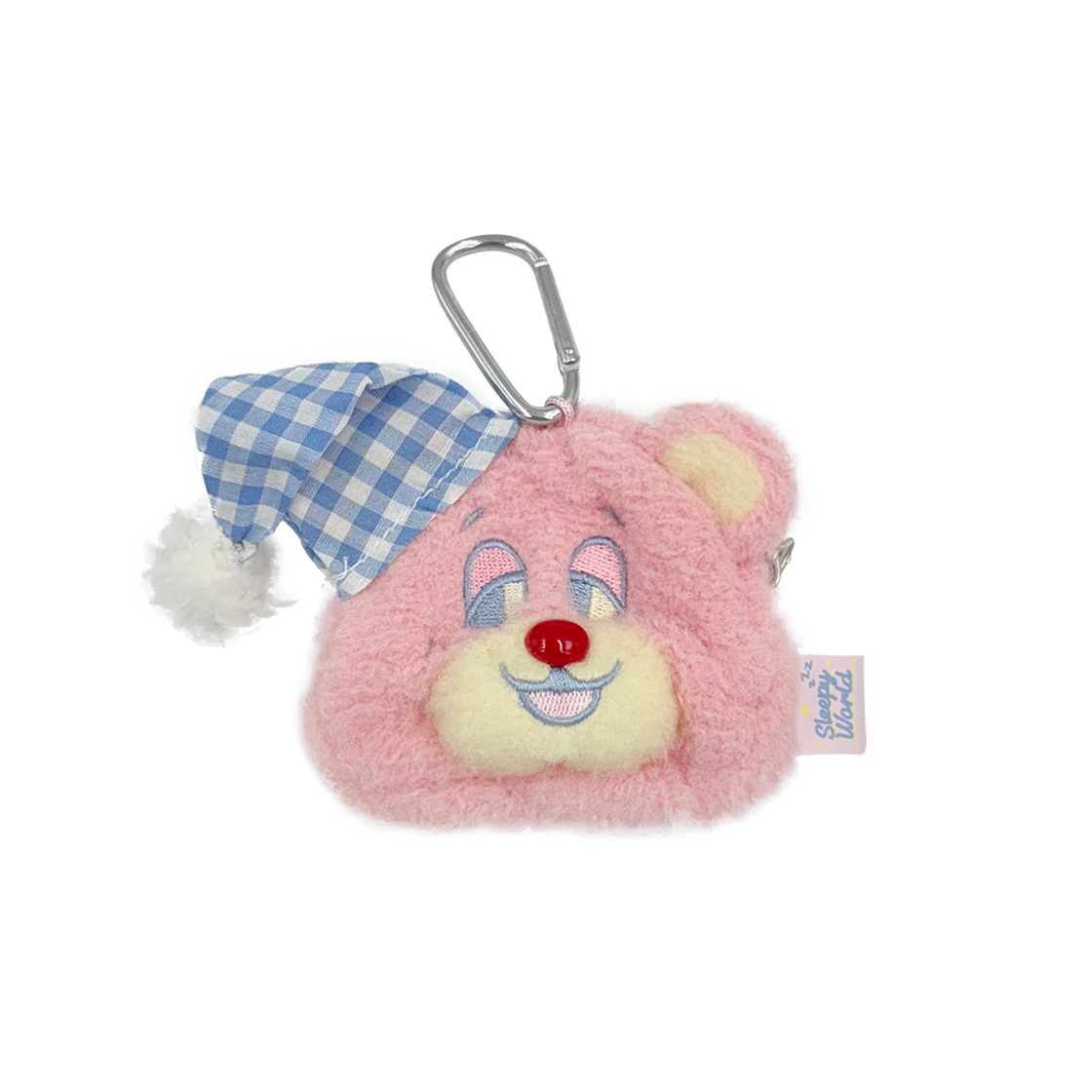 teddy_pouch_pk The NEONMOON Sleepy Teddy mini Pouch Pink
