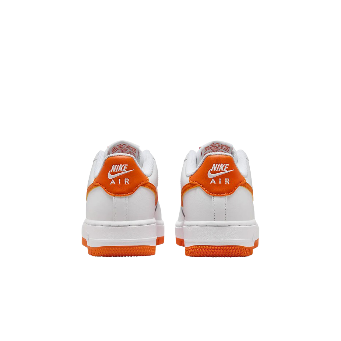 (GS) 나이키 에어포스 1 화이트 세이프티 오렌지((GS) Nike Air Force 1 White Safety Orange) - 3