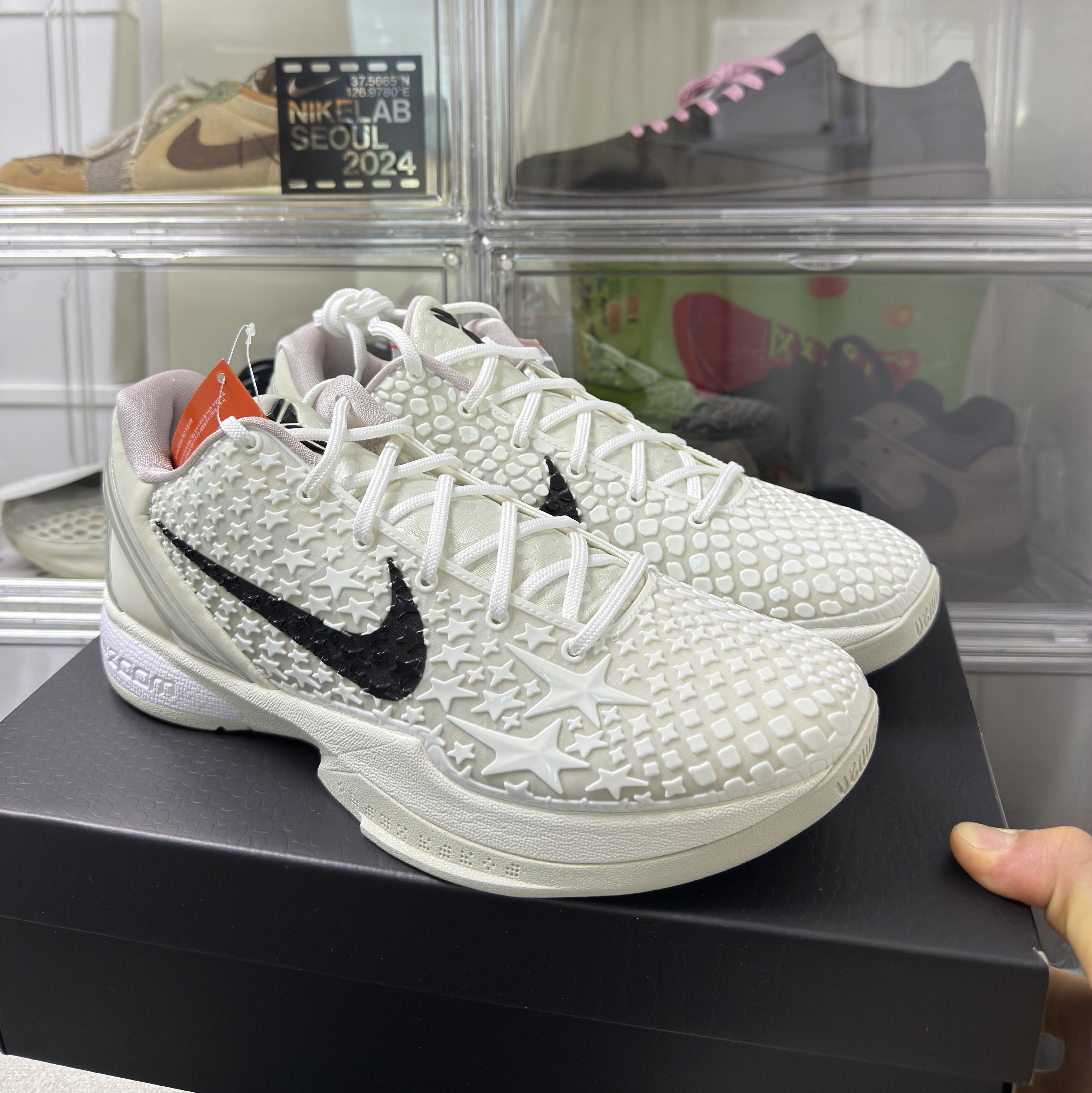 Nike Kobe 6 Protro Sail 착용 스타일