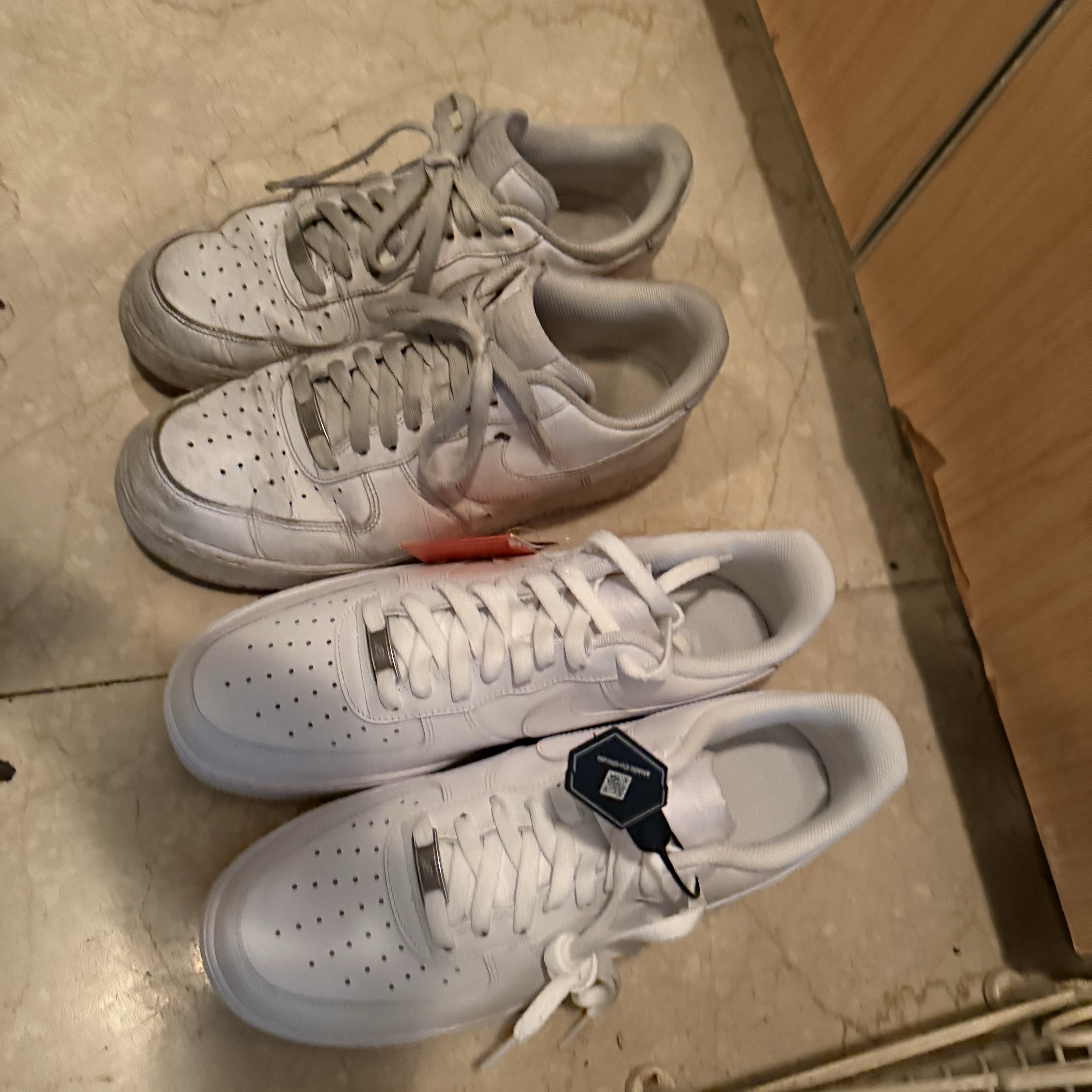 Nike Air Force 1 '07 Low White 착용 스타일