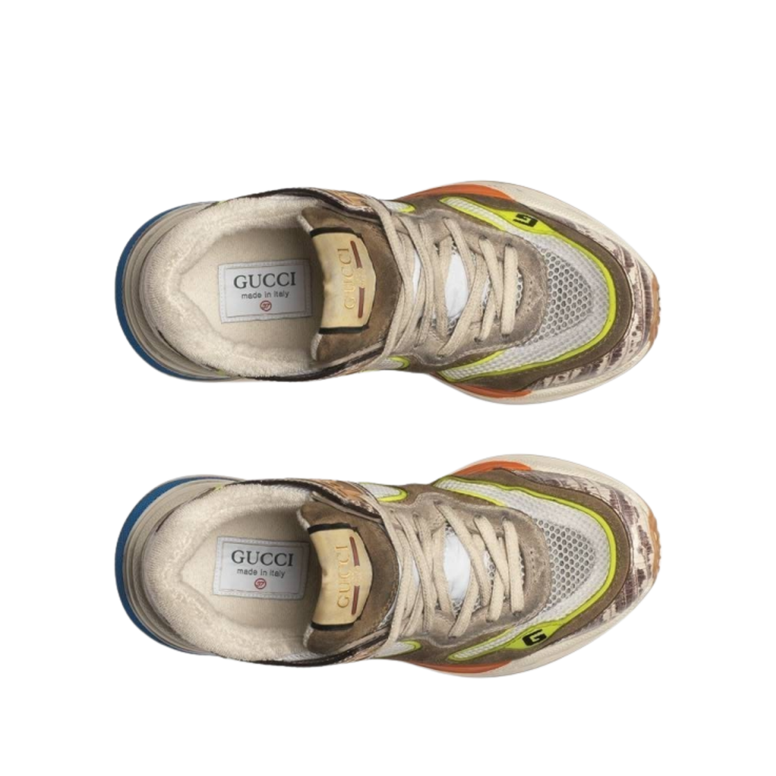 592348-1LH10-9575 (W) Gucci Ultrapace Brown Yellow - #2