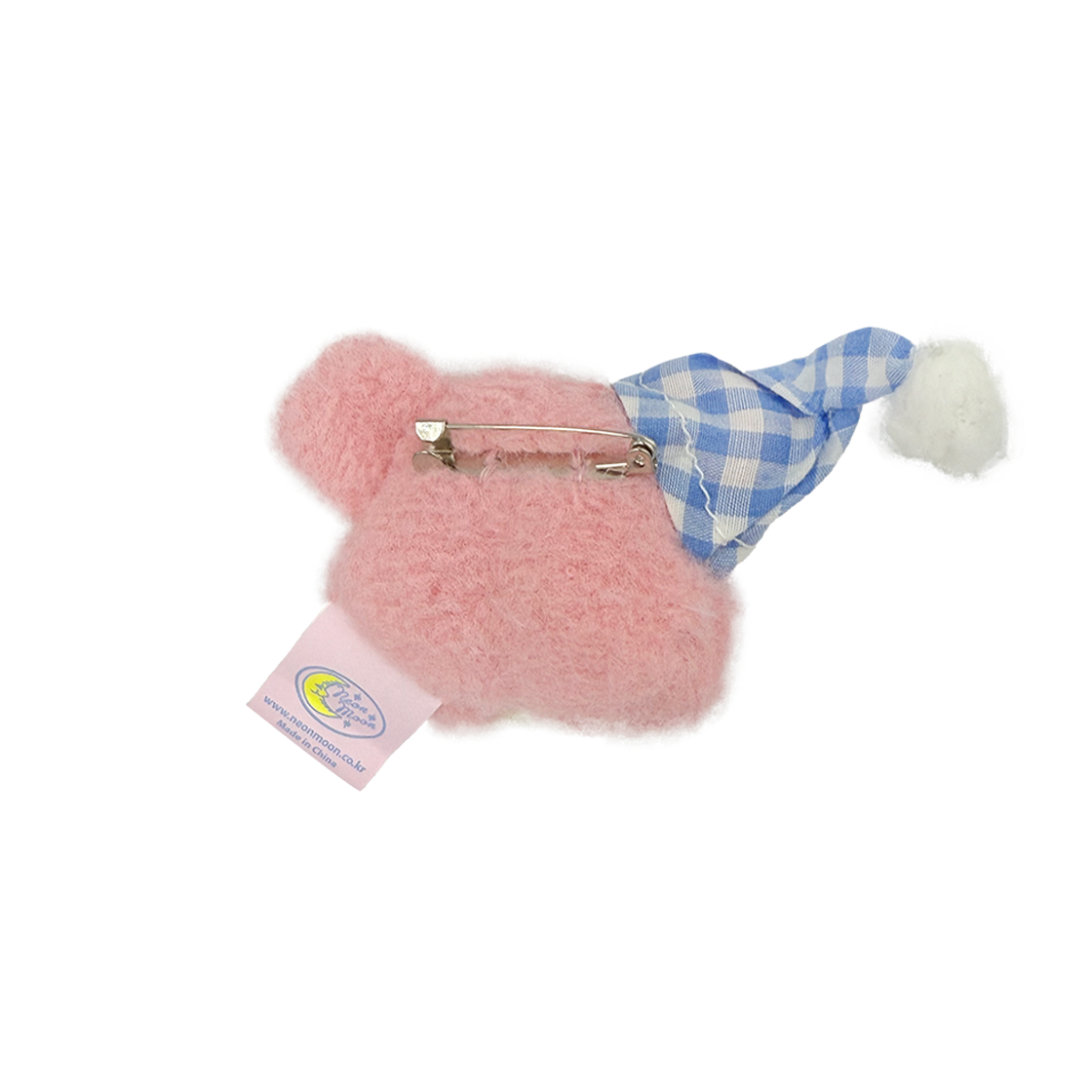 더네온문 슬리피 테디 브로치 핑크(The NEONMOON Sleepy Teddy Brooch Pink) - 2