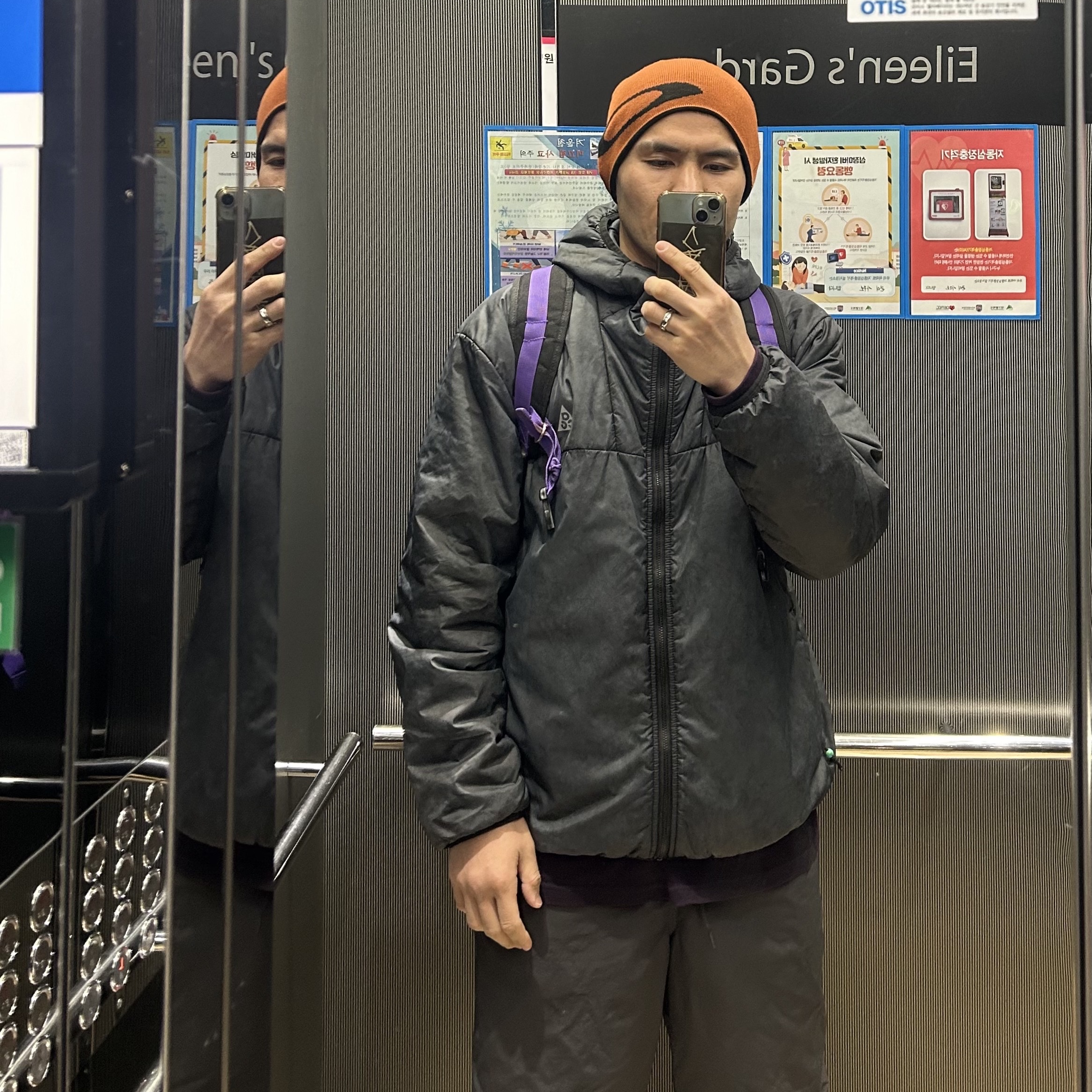 Nike NRG ACG Therma-Fit ADV Rope De Dope Black - Asia 착용 스타일
