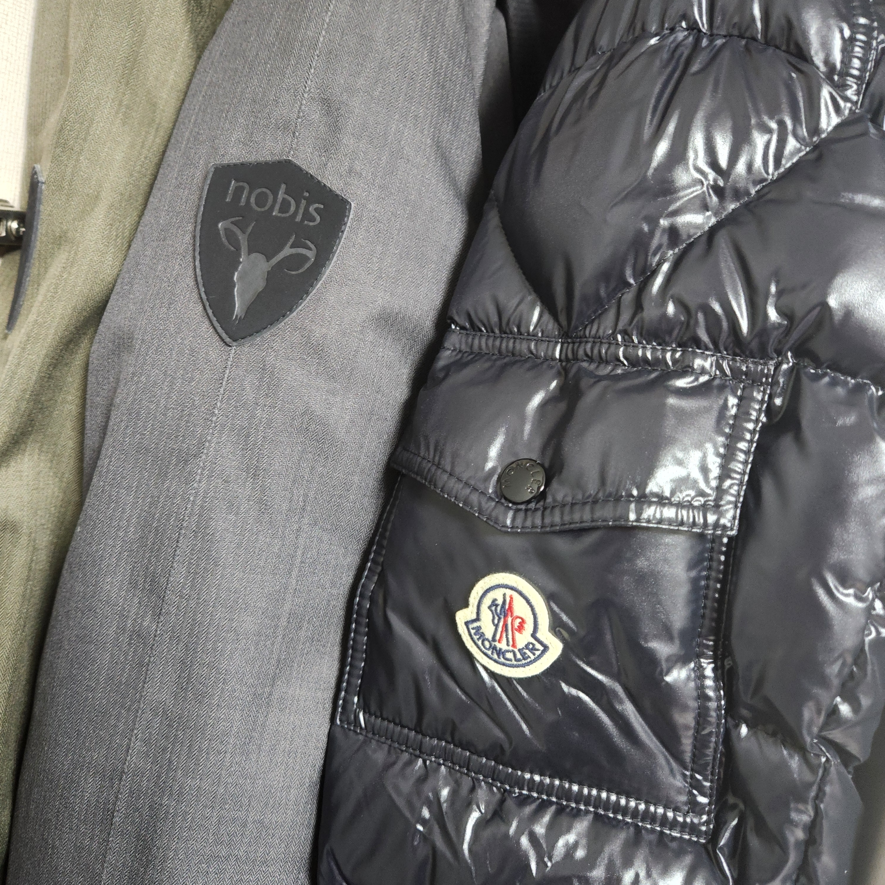 Moncler Maya Short Down Jacket Black - 24FW 착용 스타일