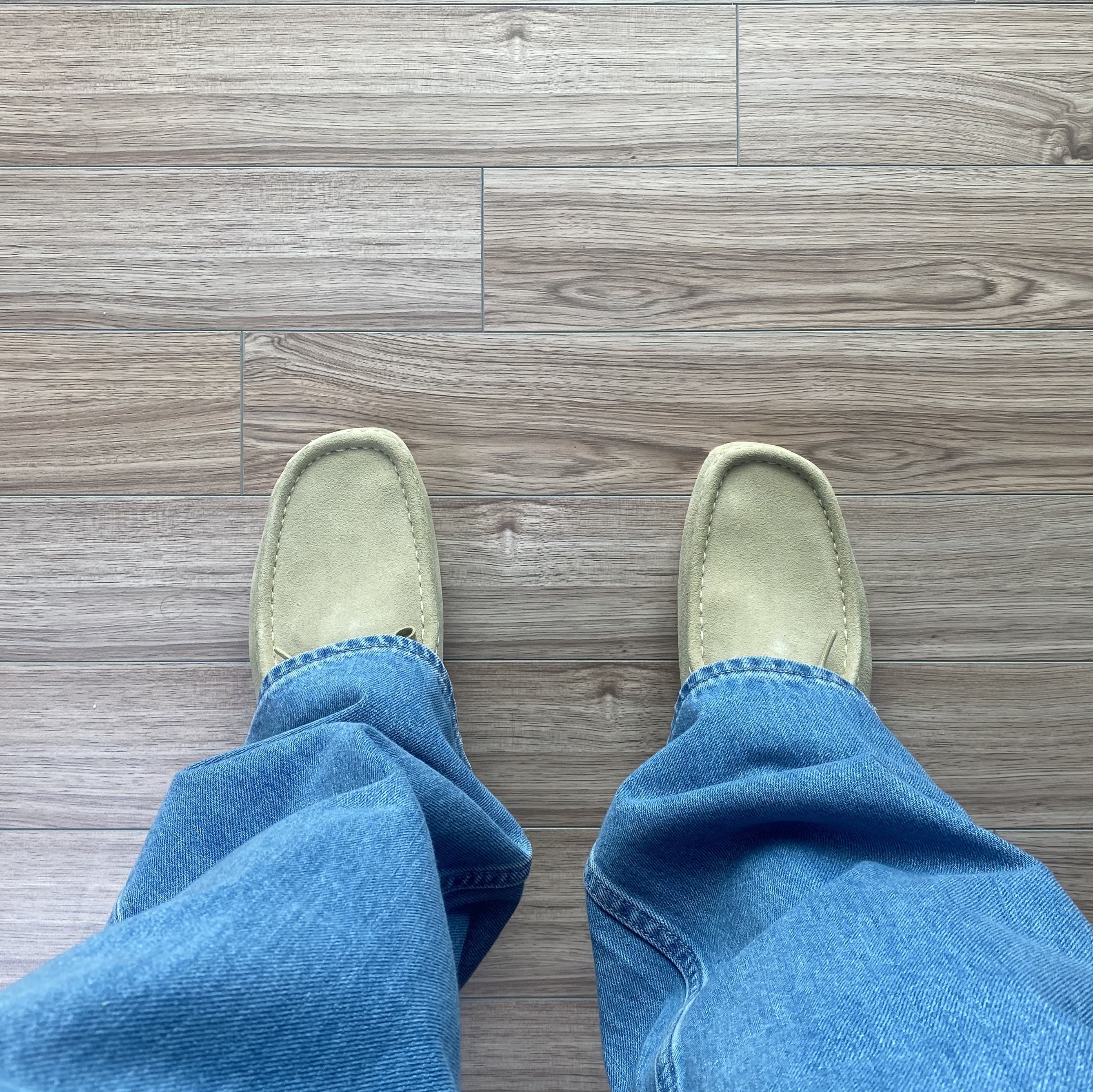 Clarks Wallabee Maple Suede 착용 스타일
