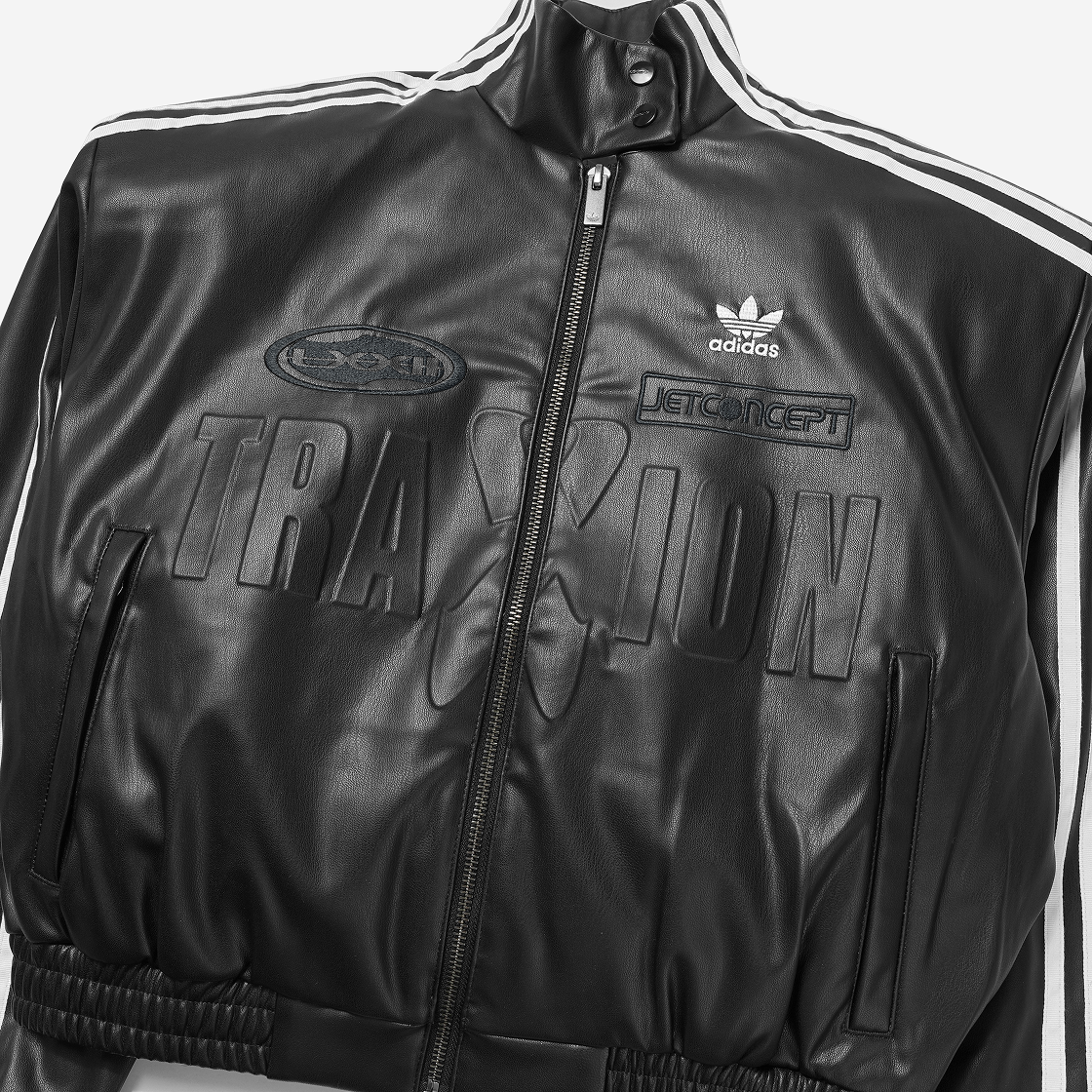 (W) 아디다스 아딜레늄 시즌 2 바이커 자켓 젠더 뉴트럴 블랙 - US 사이즈((W) Adidas Adilenium Season 2 Biker Jacket Gender Neutral Black - US Sizing) - 3