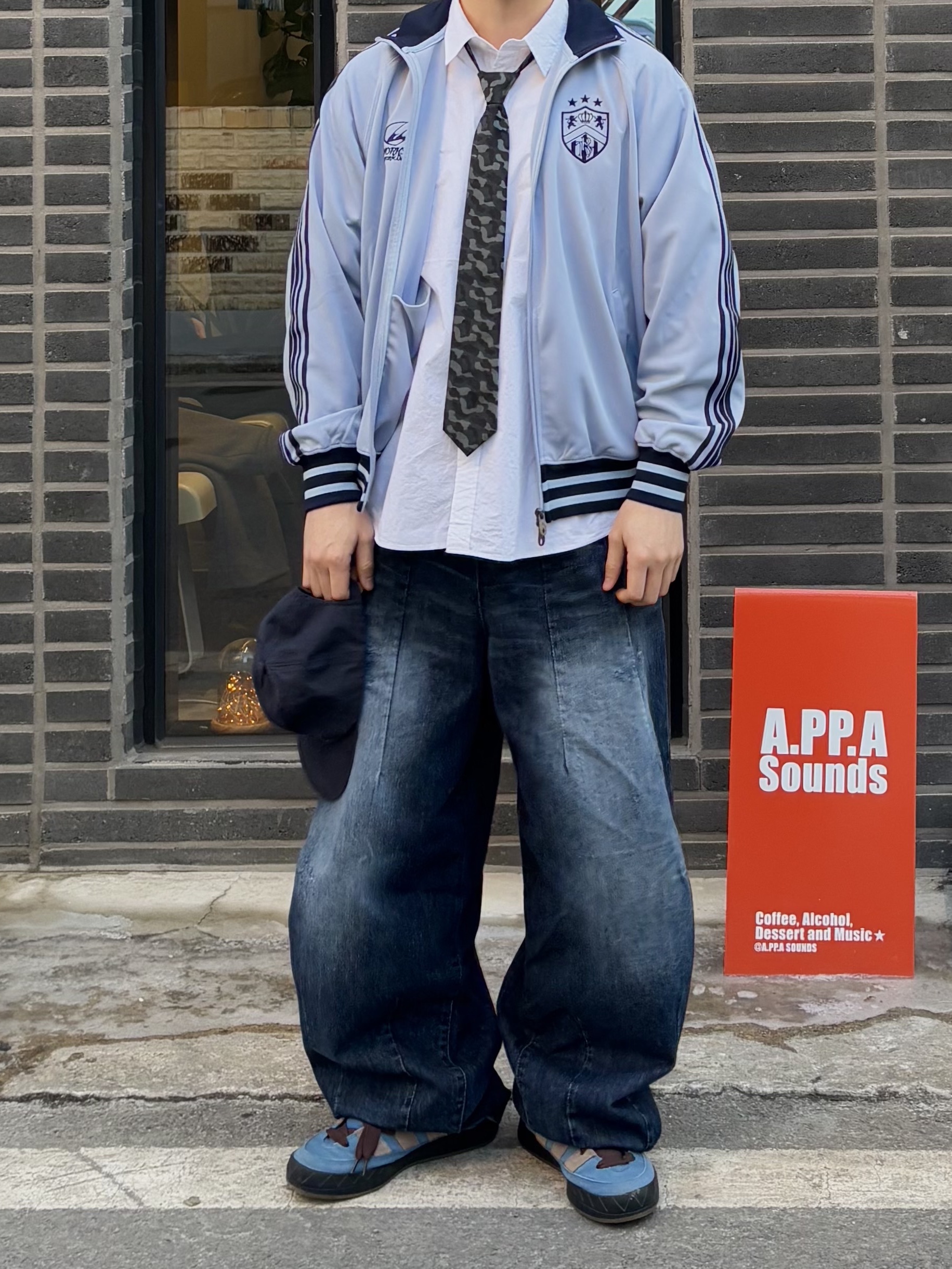 Adidas Adimatic Phantone 착용 스타일 - 3