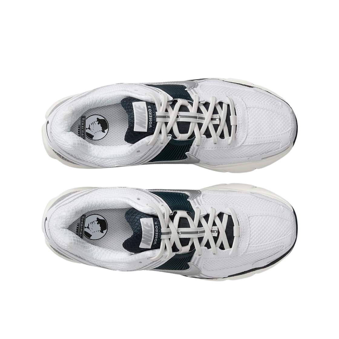 HV2412-100 (W) Nike Zoom Vomero 5 White Armory Navy - #2