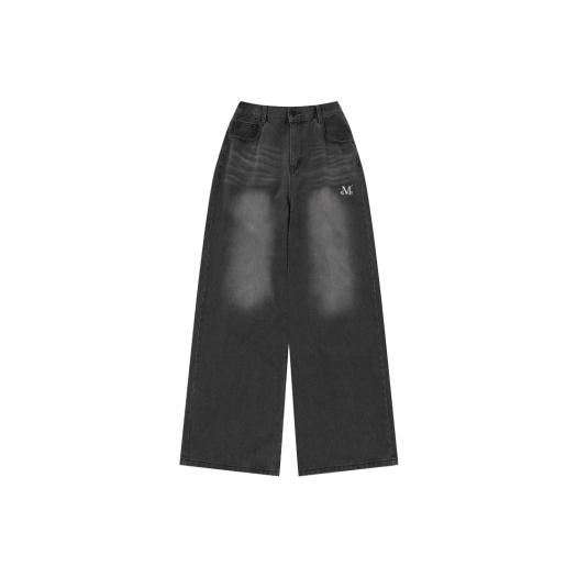 【MUCENT】MALLORCA WIDE DENIM PANTS★韓国人気★ MALLORCA WIDE DENIM PANTS - MUCENT | 60% - Asian Fashion