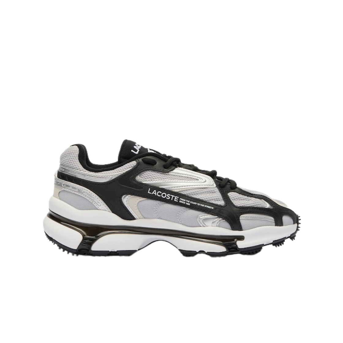 (W) 라코스테 L003 2K24 스니커즈 그레이((W) Lacoste L003 2K24 Sneakers Grey)