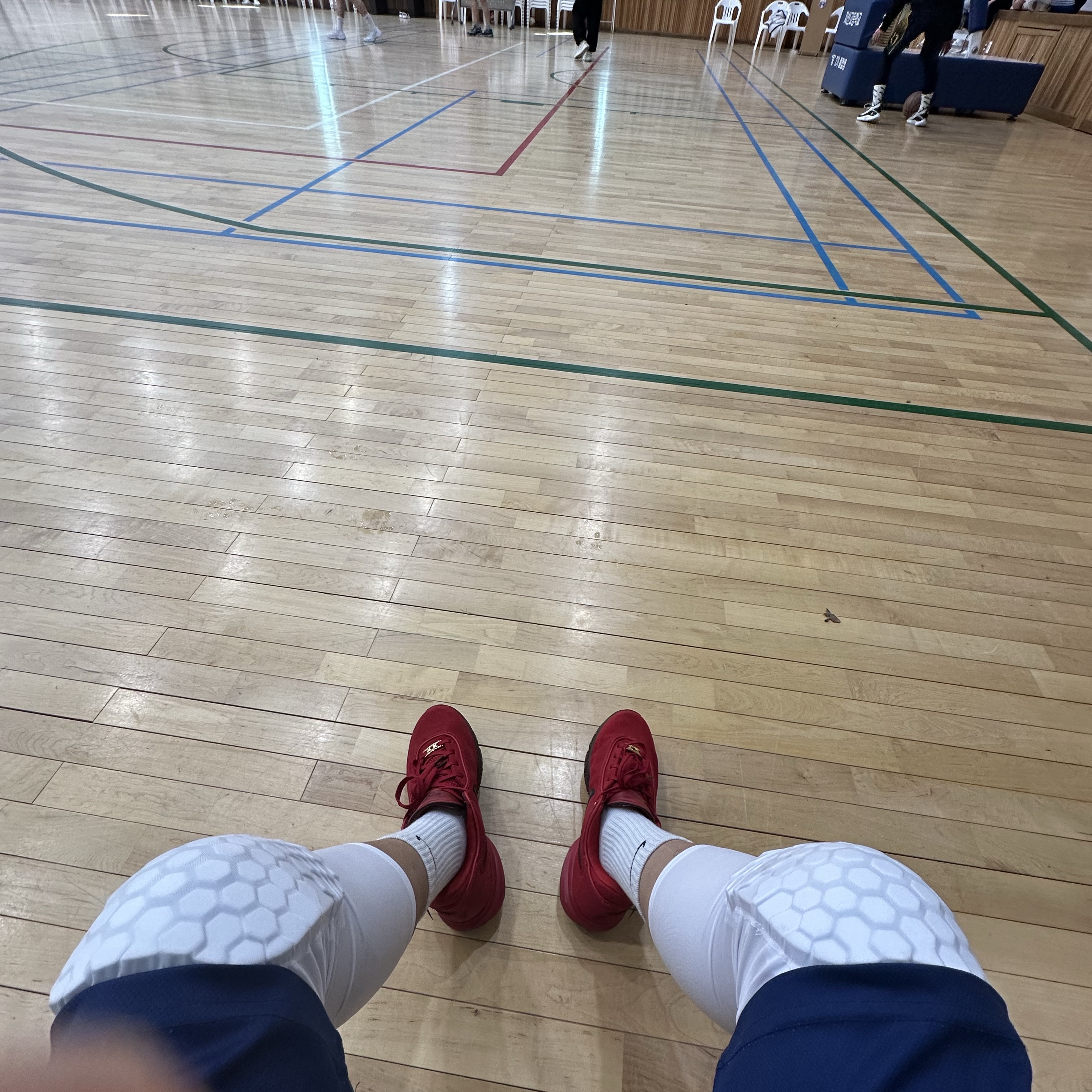Nike LeBron XX EP Gym Red 착용 스타일