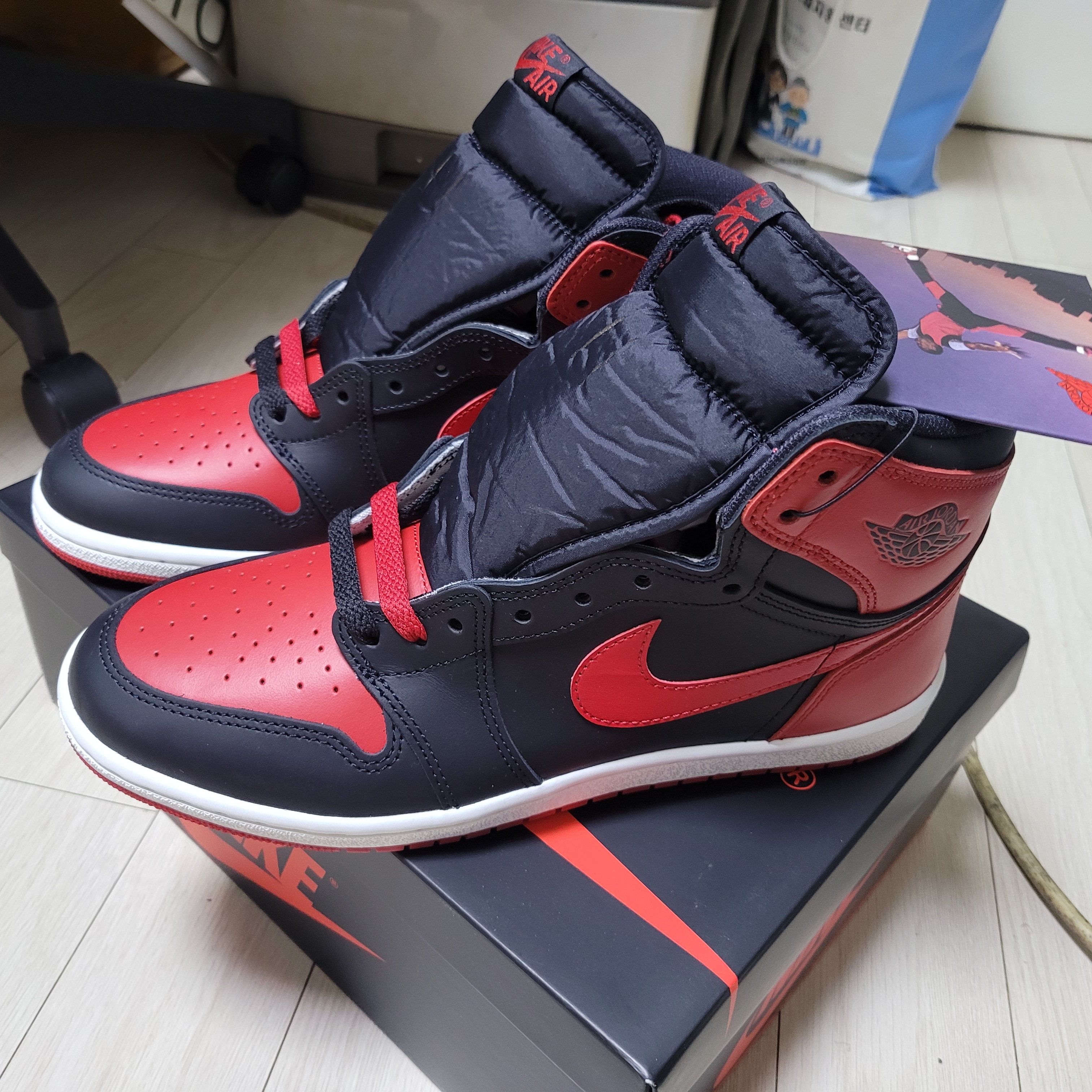 Jordan 1 High 85 Bred 착용 스타일