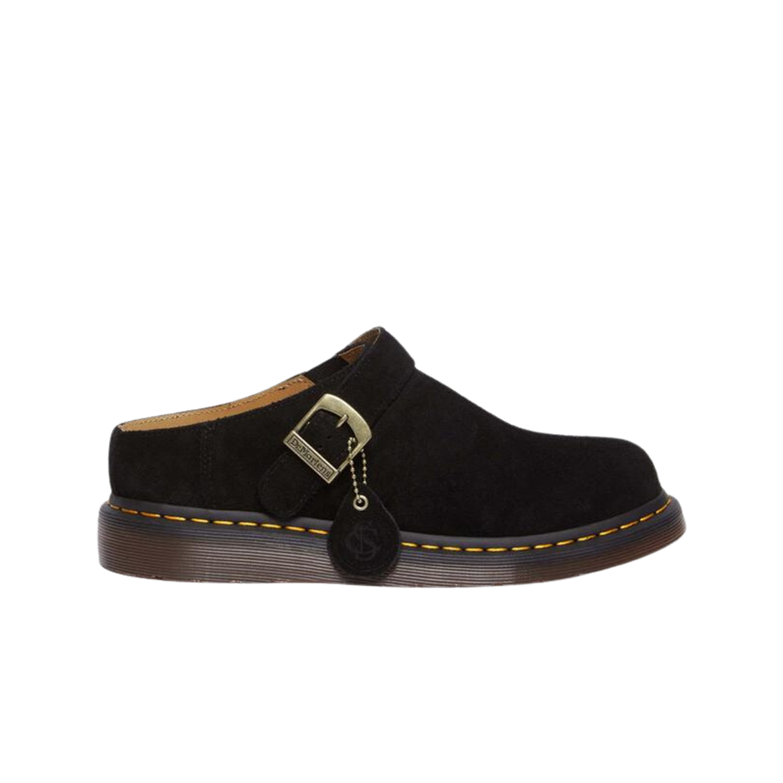닥터마틴 아이샴 데저트 오아시스 스웨이드 뮬 블랙(Dr. Martens Isham Desert Oasis Suede Mules Black)