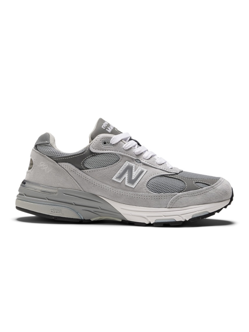 New Balance 993 Made in USA Grey - D Standard, New Balance 993 Made in USA Navy - D Standard 착용 스타일 - 3