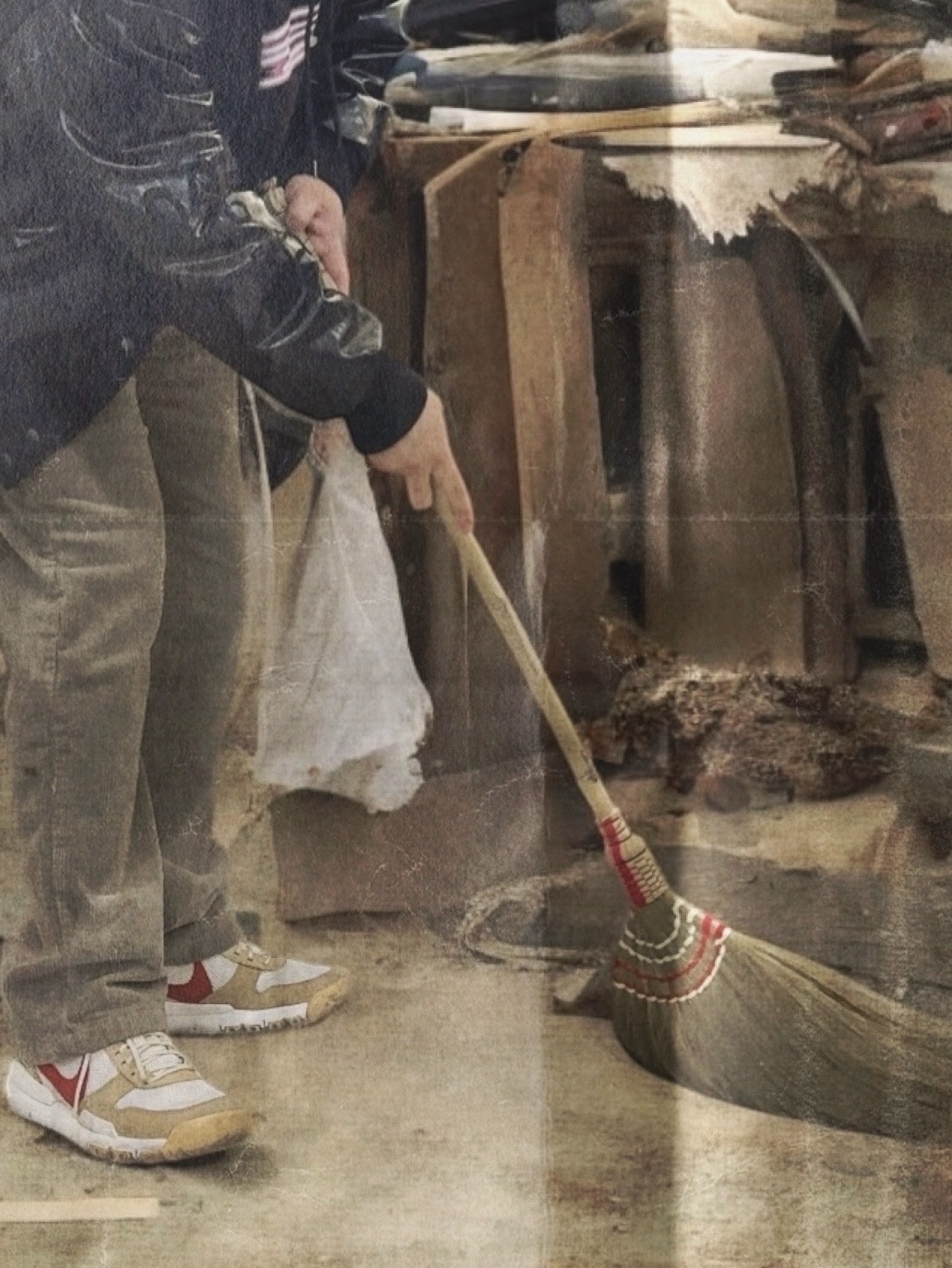 Nike x Tom Sachs Mars Yard Shoe 2.0 Space Camp 착용 스타일